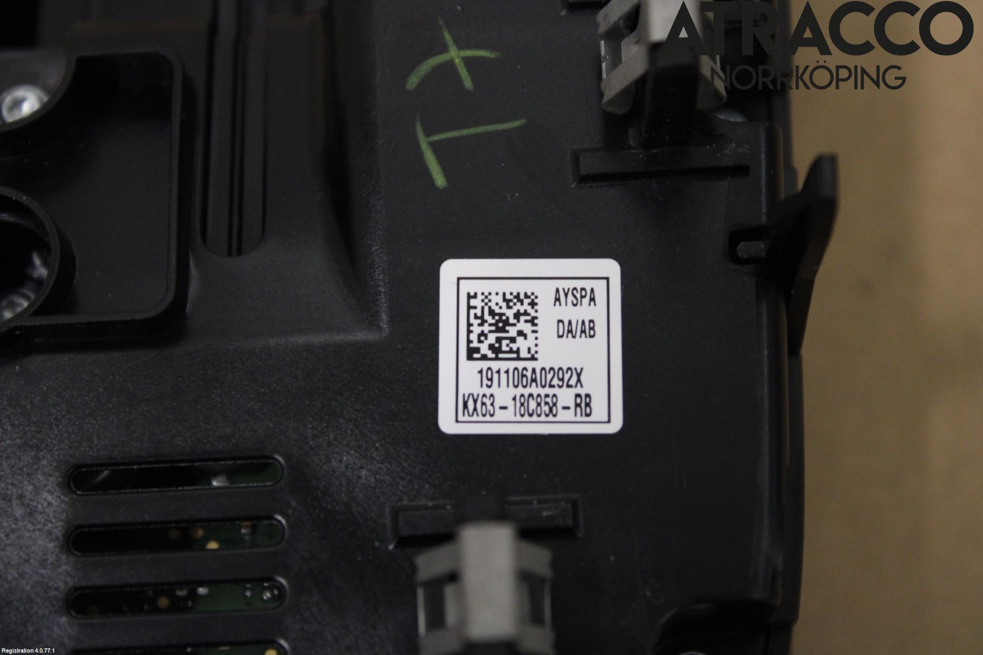 Jaguar F-PACE Varmeapparat Panel(Regulering)