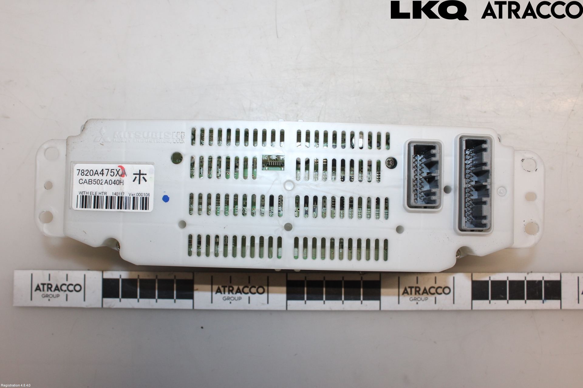 Mitsubishi OUTLANDER 13-21 Varmeapparat Panel(Regulering)
