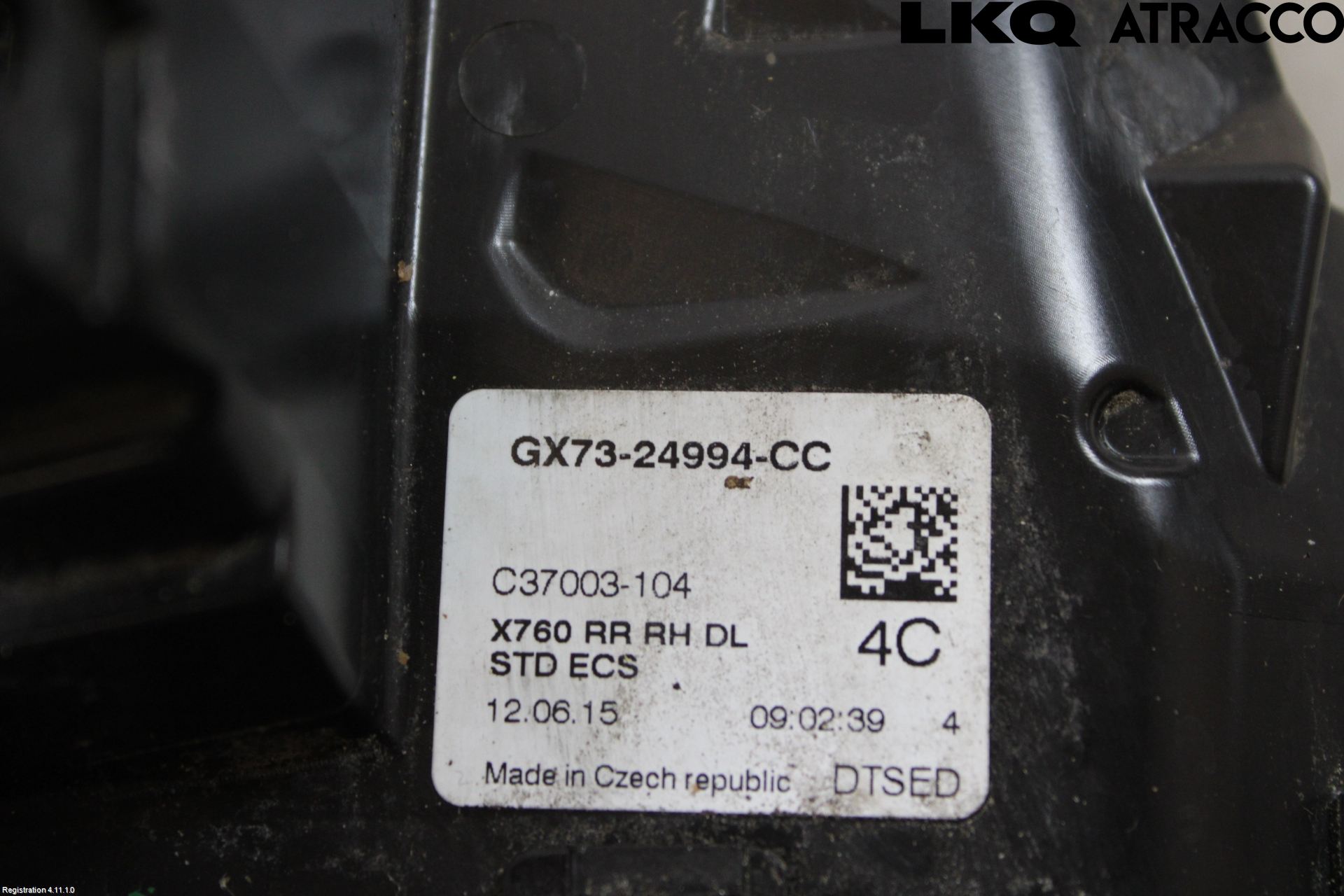 Jaguar XE (X760) 15-24 Dørlås - Låsekasse