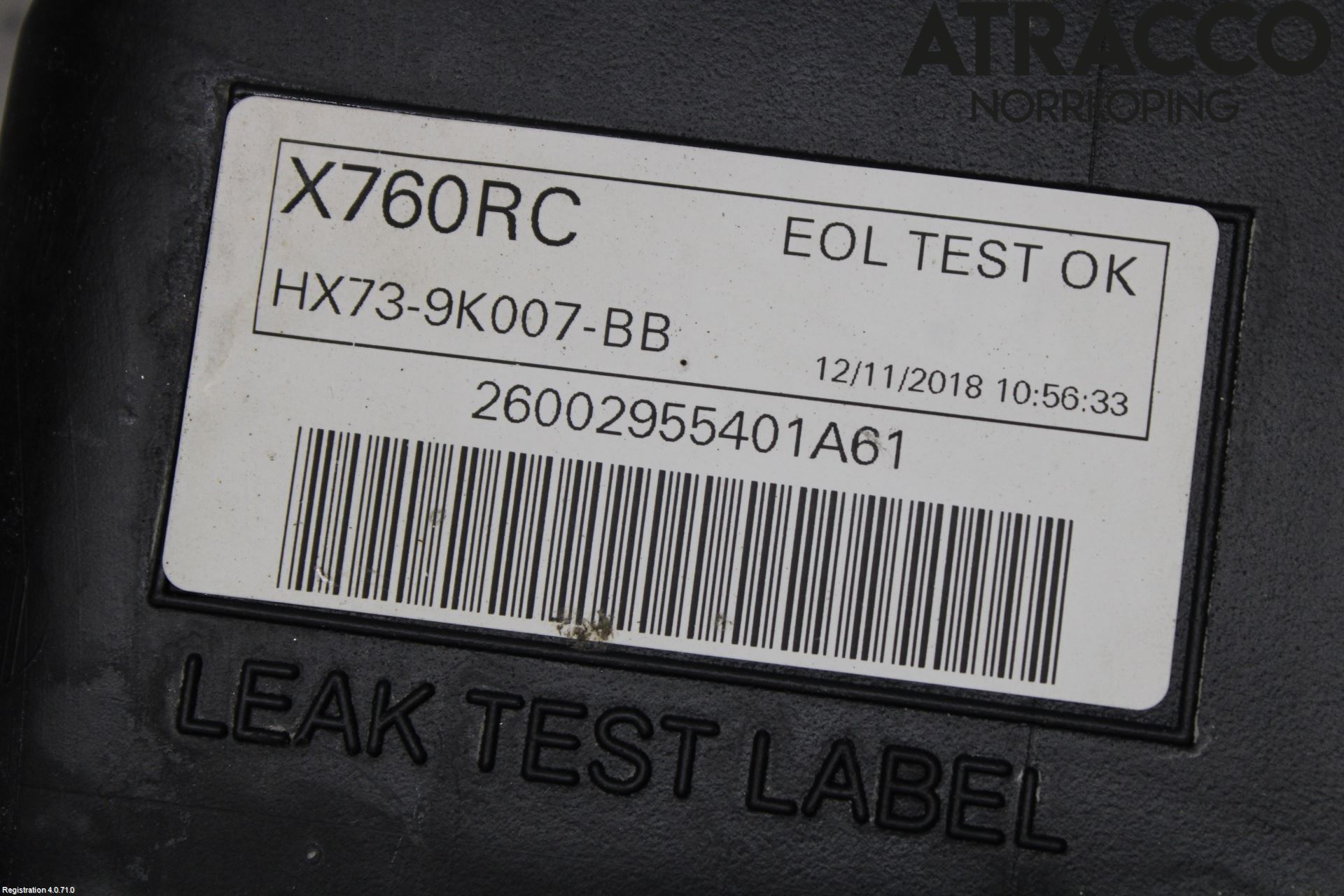 Jaguar XE (X760) 15-24 Drivstofftank Innsprøytning