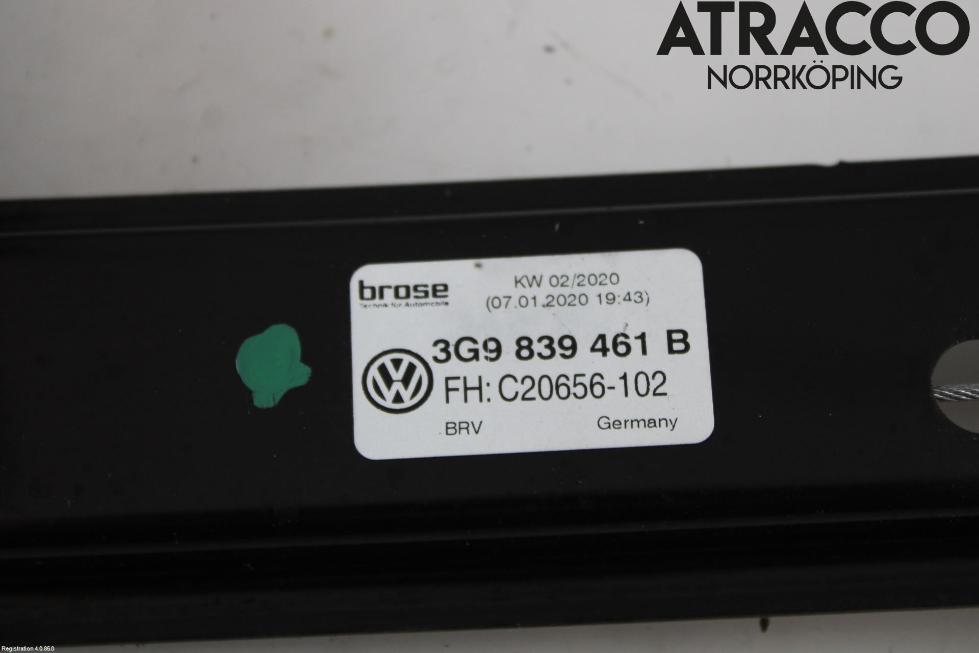 Volkswagen VW PASSAT 15-19 Vindusheis El Komp