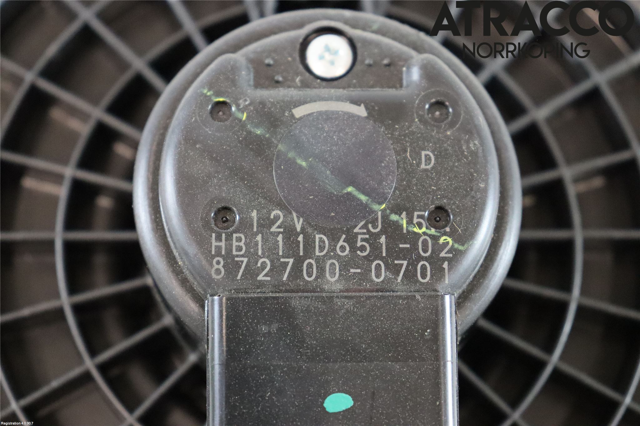 Mazda CX-5 12-17 Varmeapparat Viftemotor