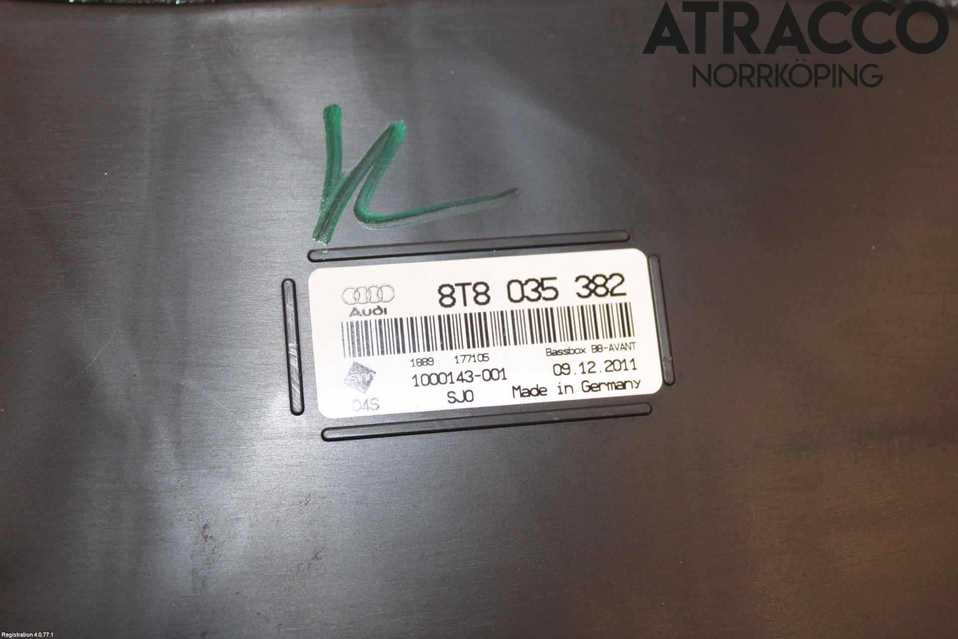 Audi A5 07-16 Innr Høyttaler