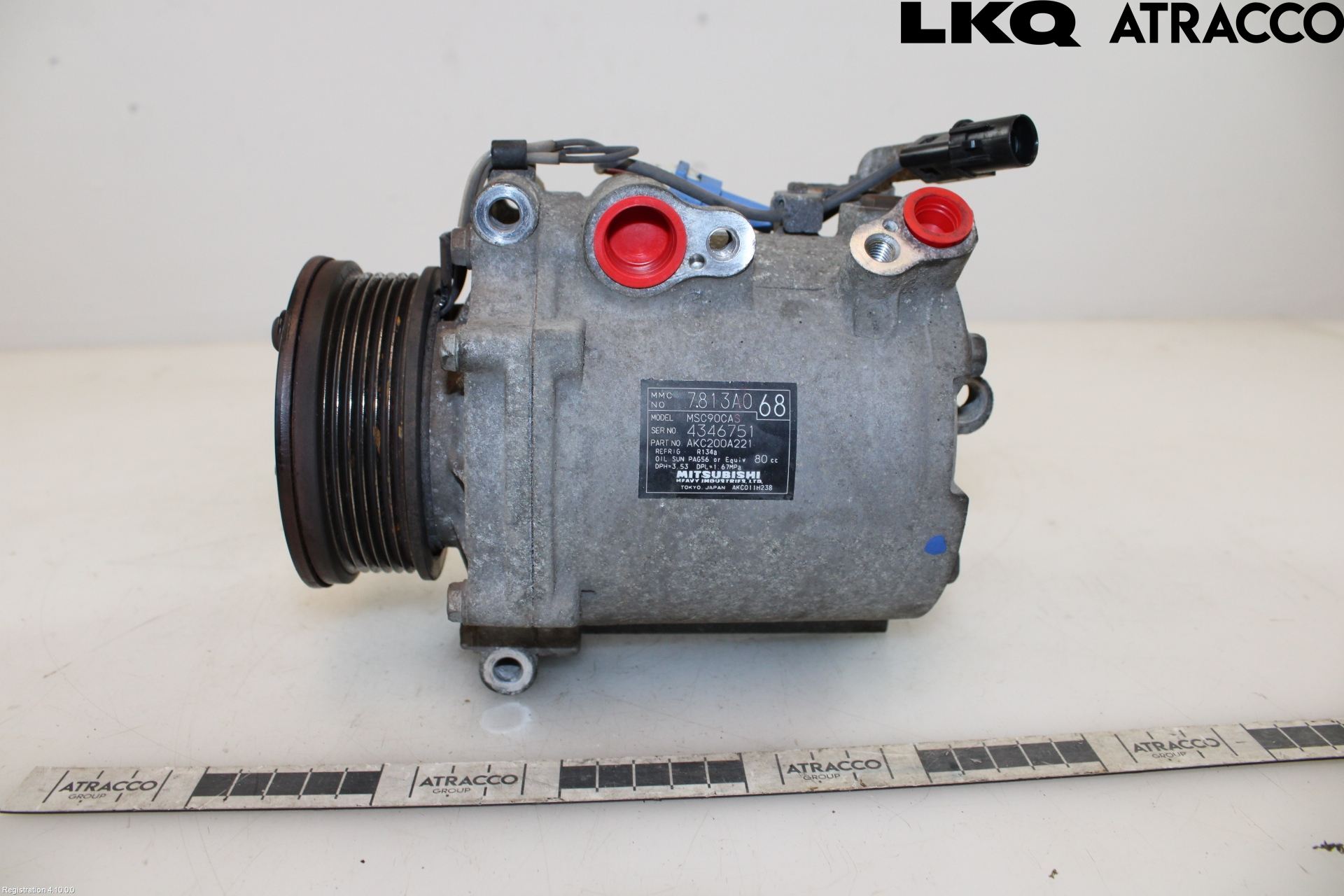 Mitsubishi LANCER 07-14 Varme Ac Kompressor
