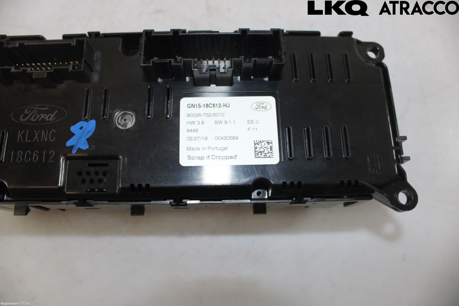 Ford ECOSPORT 17- Varmeapparat Panel(Regulering)