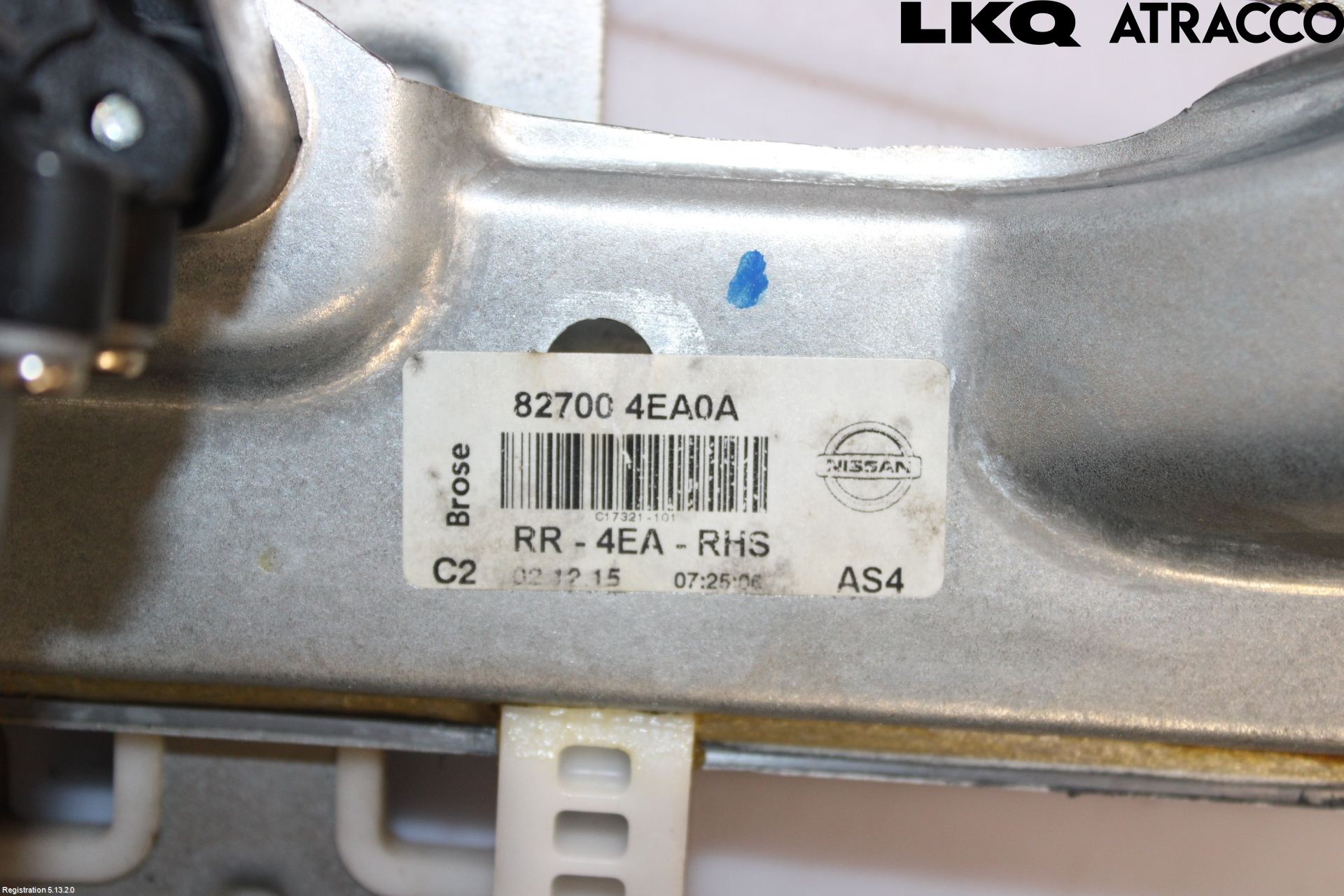 Nissan QASHQAI 14-17 Vindusheis El Komp