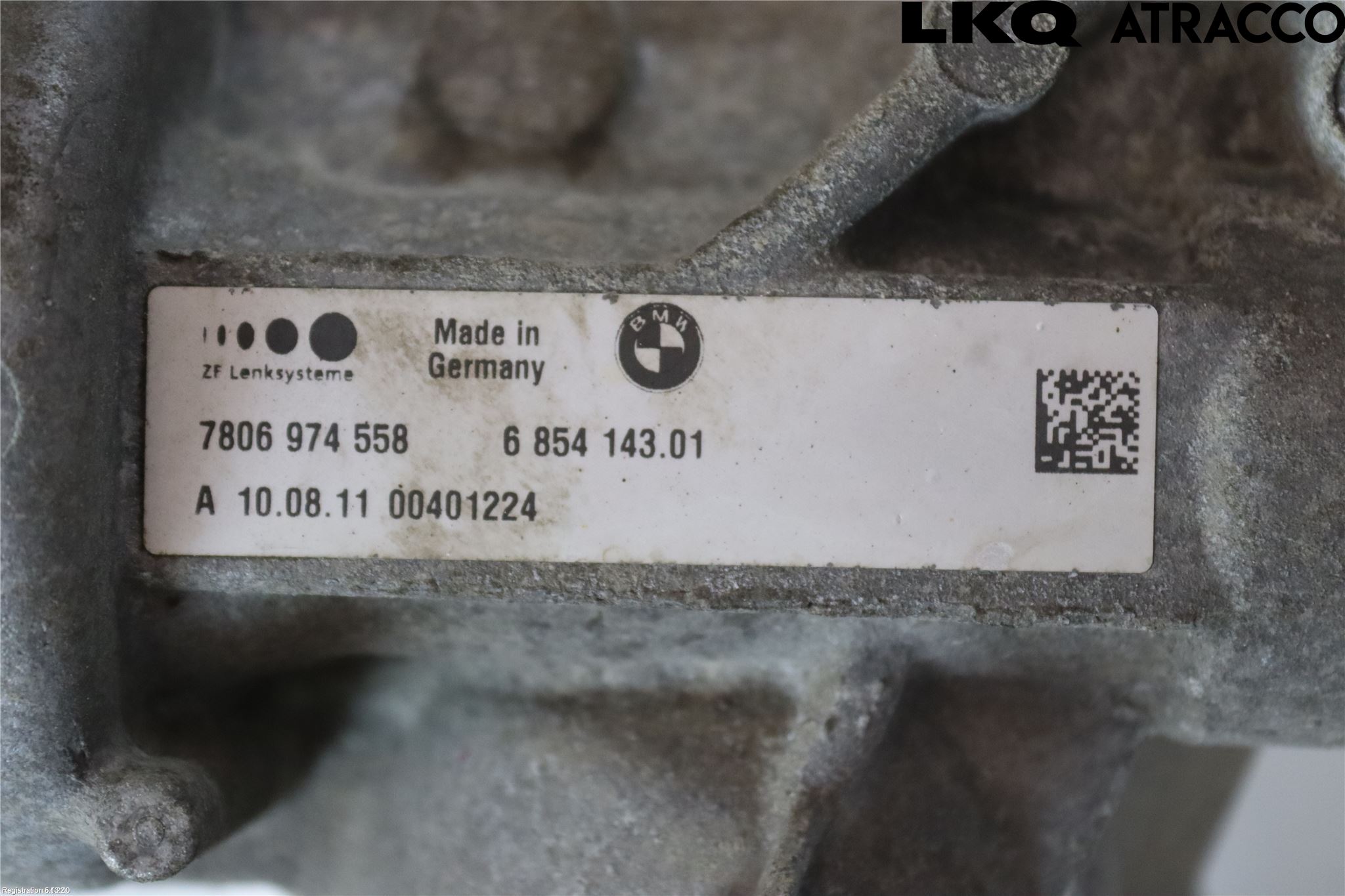 BMW 5 F10/F11/F18 09-17 Styrväxel/Snäcka Elektrisk
