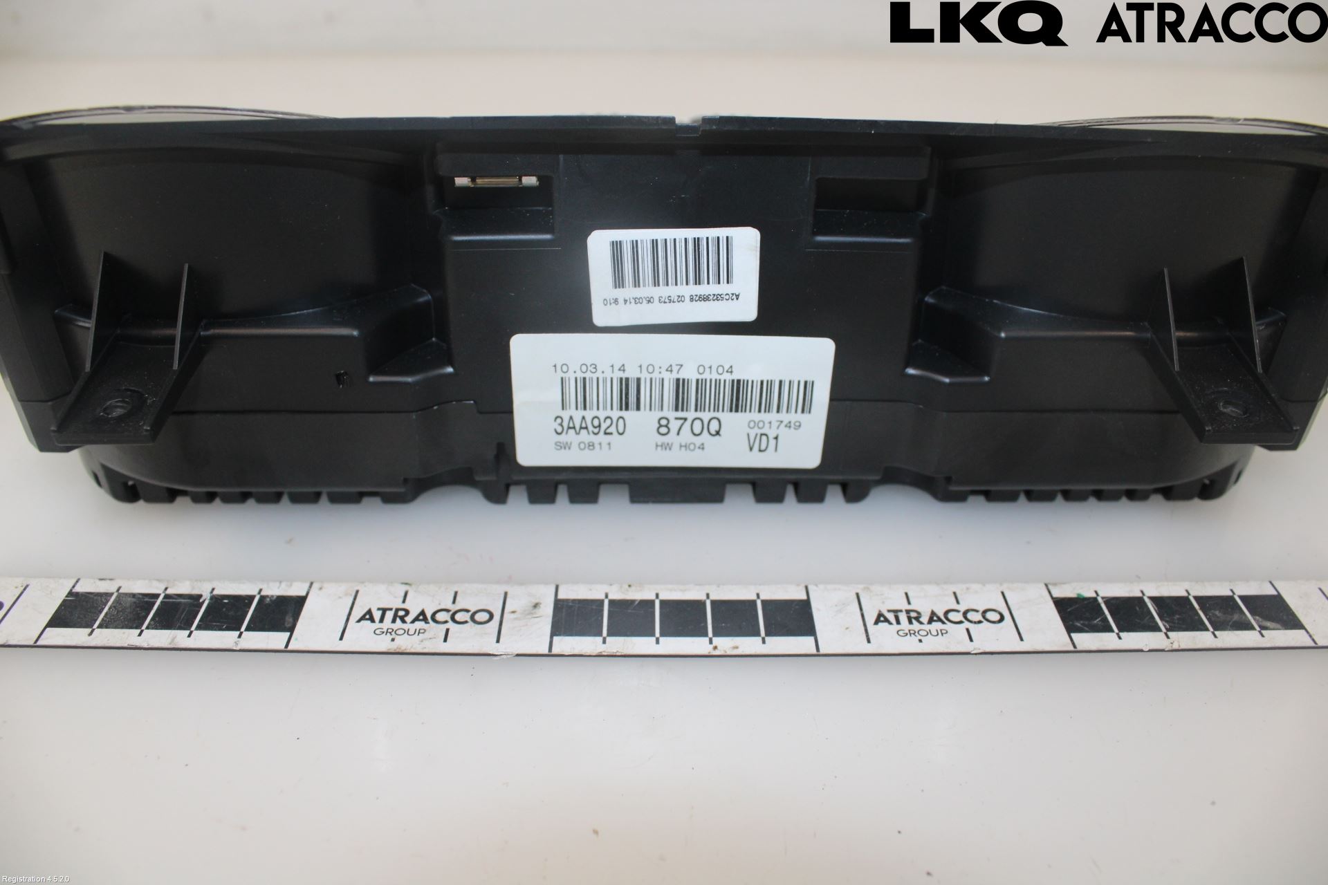 Volkswagen VW PASSAT 11-14 Instr Kombinert