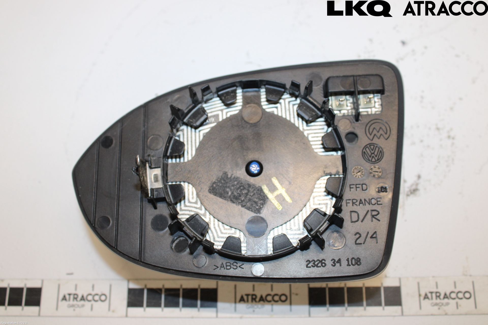 Volkswagen VW PASSAT 15-19 Speil Glass H