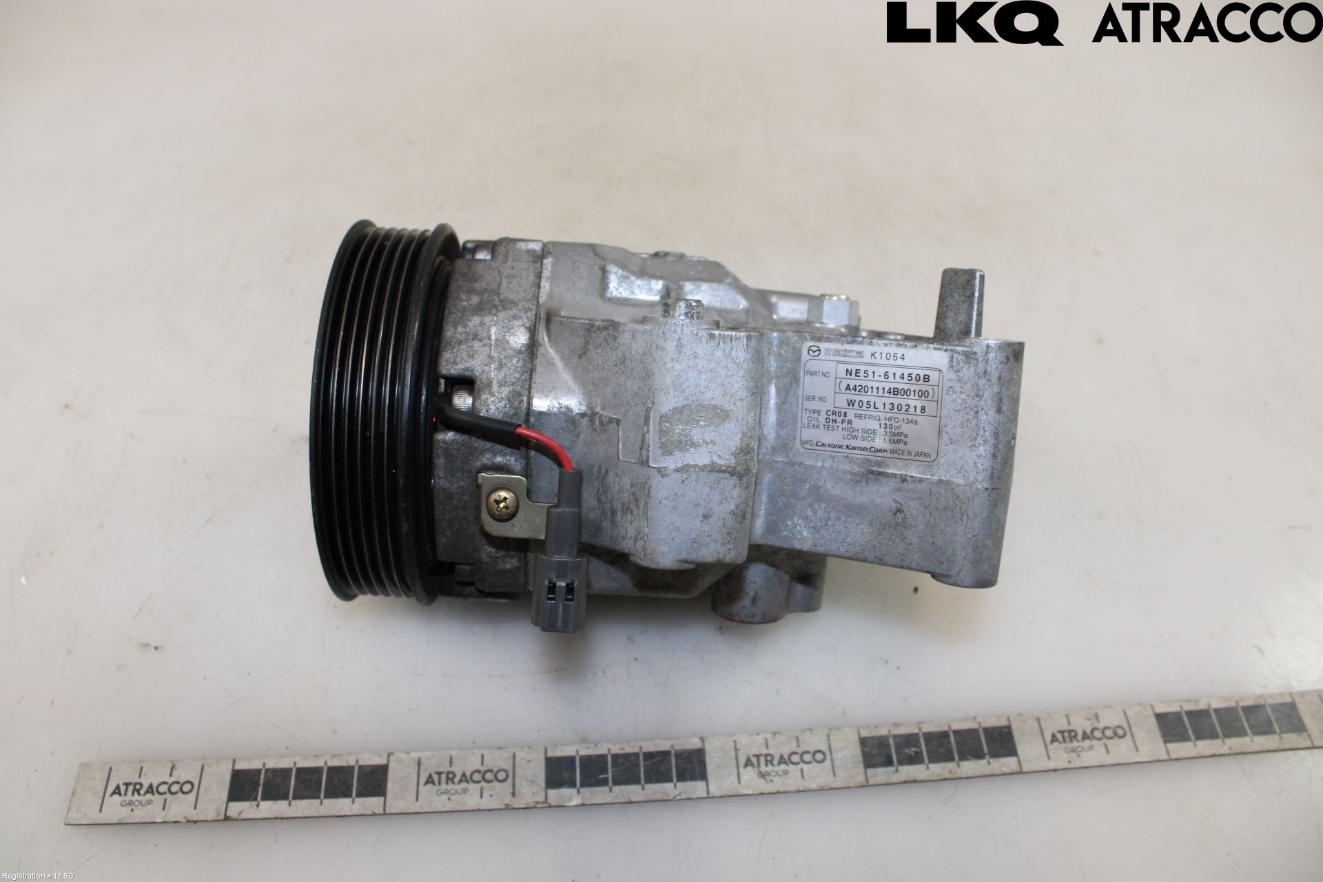 Mazda MX-5 III MIATA 06-15 Varme Ac Kompressor