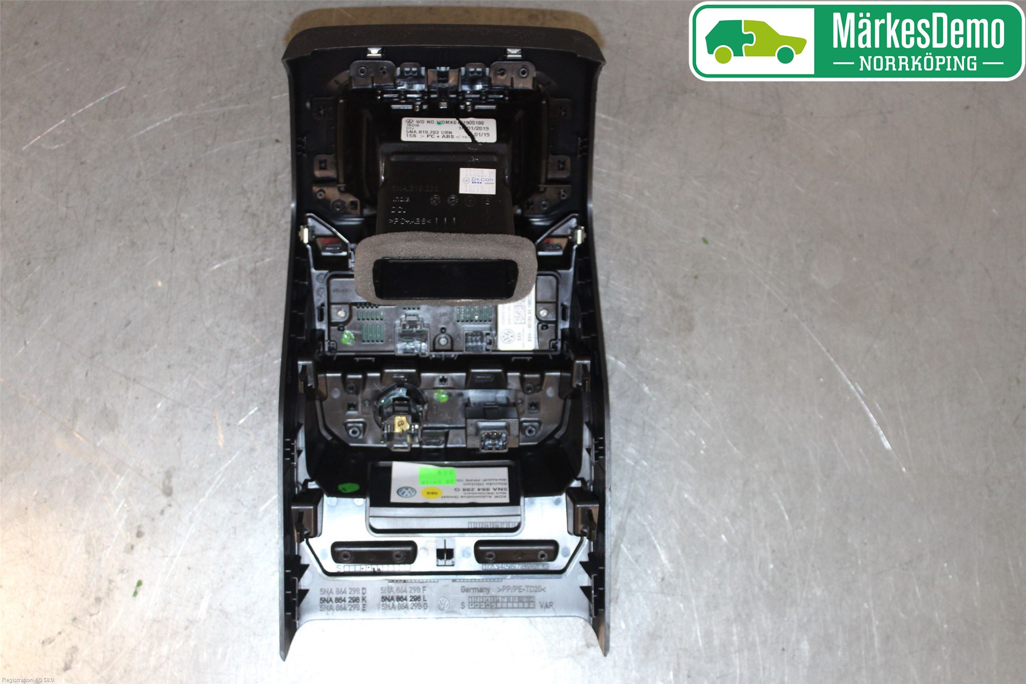Volkswagen VW TIGUAN 16-24 Varmeapparat Panel(Regulering)