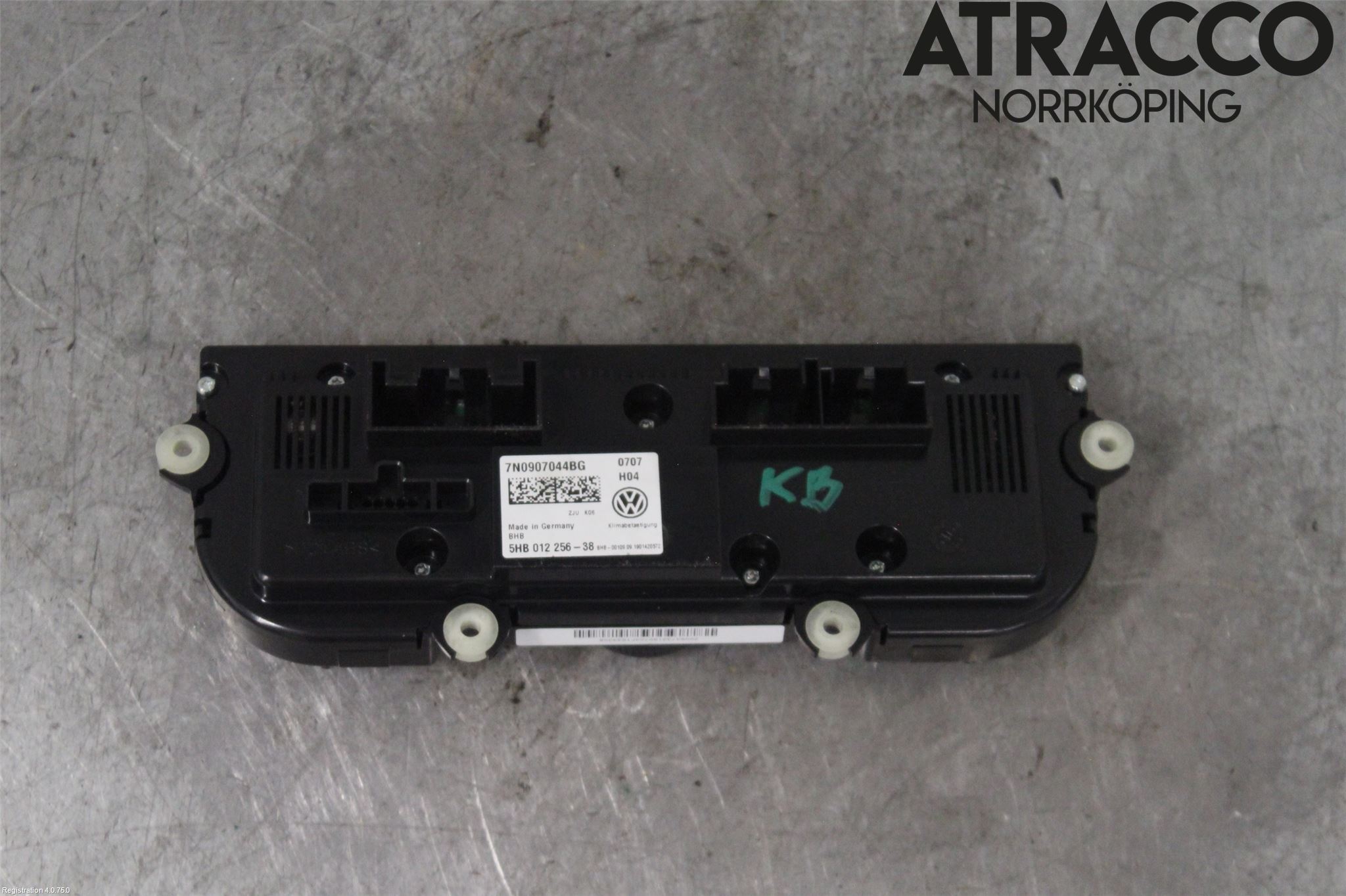 Volkswagen VW SHARAN 11- Varmeapparat Panel(Regulering)