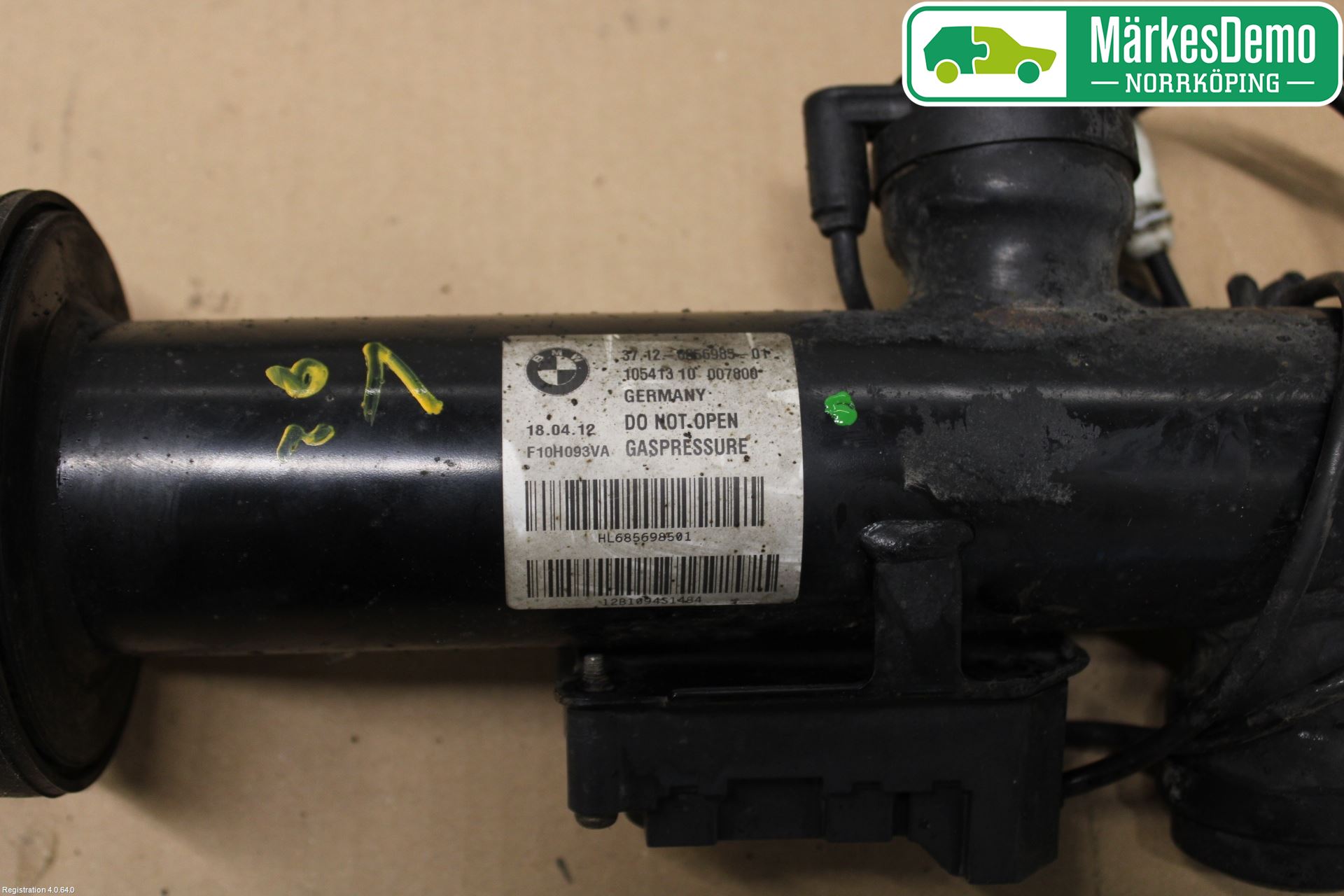 BMW 5 F10/F11/F18 09-17 Fjærbein Bak Venstre