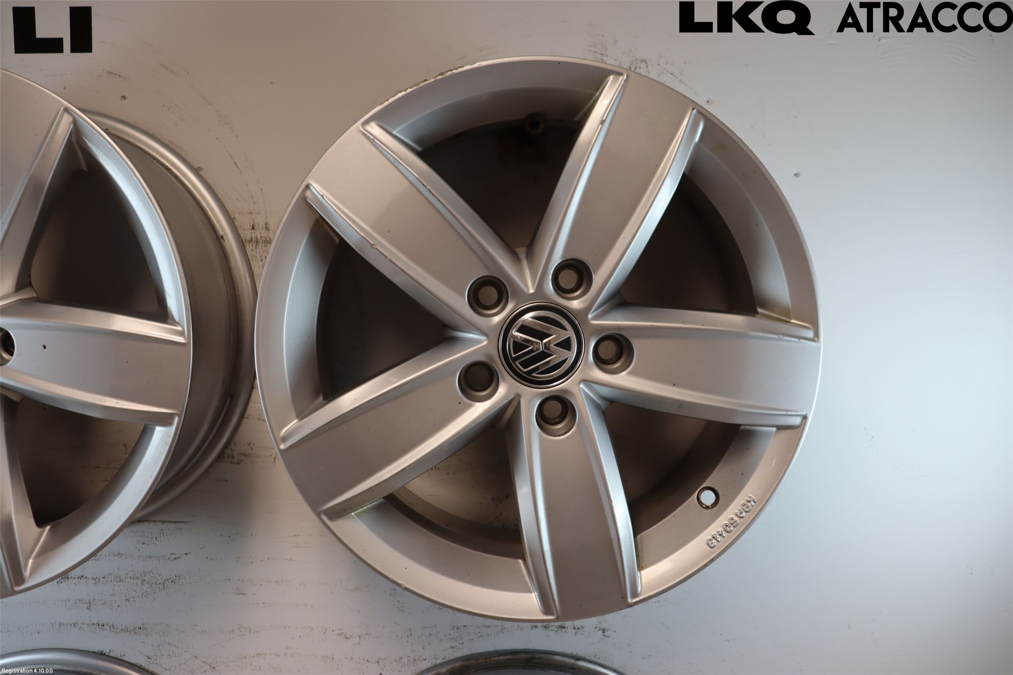Volkswagen VW TOURAN 16- Felg Aluminium Sett 4Stk