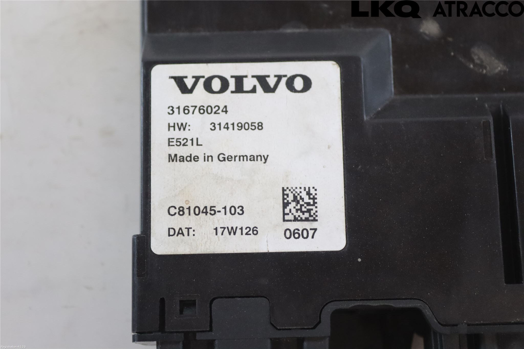 Volvo V90 CROSS COUNTRY 17->> Styreenhet Bakluke