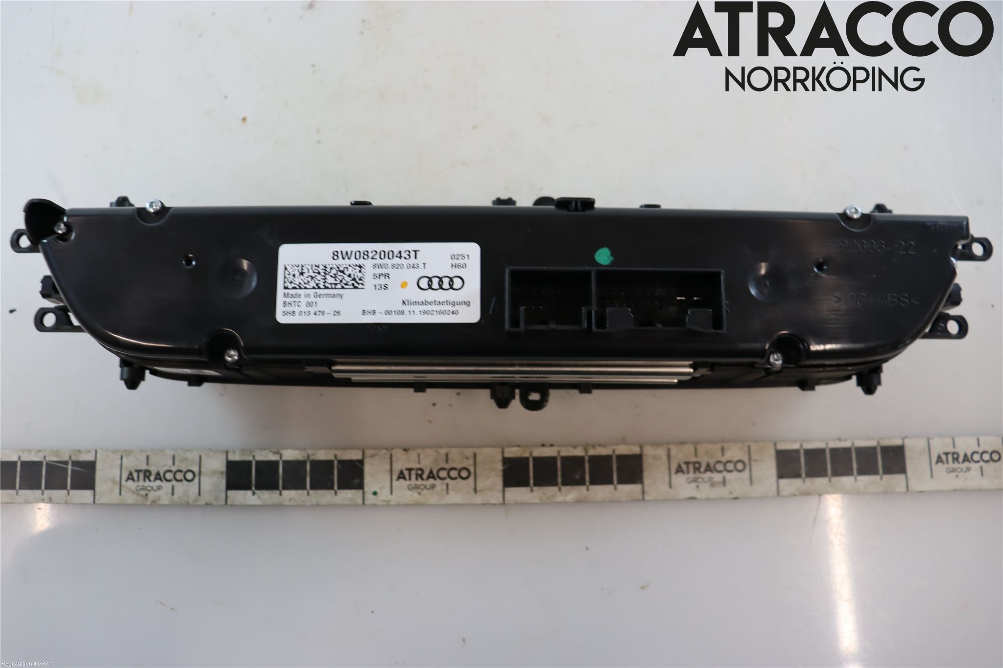 Audi A4/S4 B9 20- Varmeapparat Panel(Regulering)