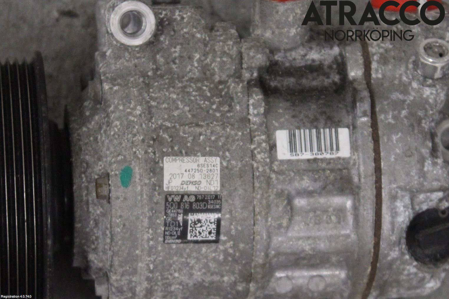 Seat IBIZA V 17-20 Varme Ac Kompressor