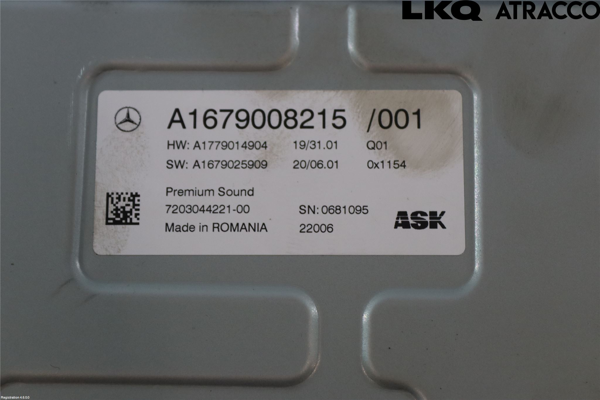Mercedes-Benz MB GLE-KLASS (W167/V167/C167) 19- Stereo Forsterker