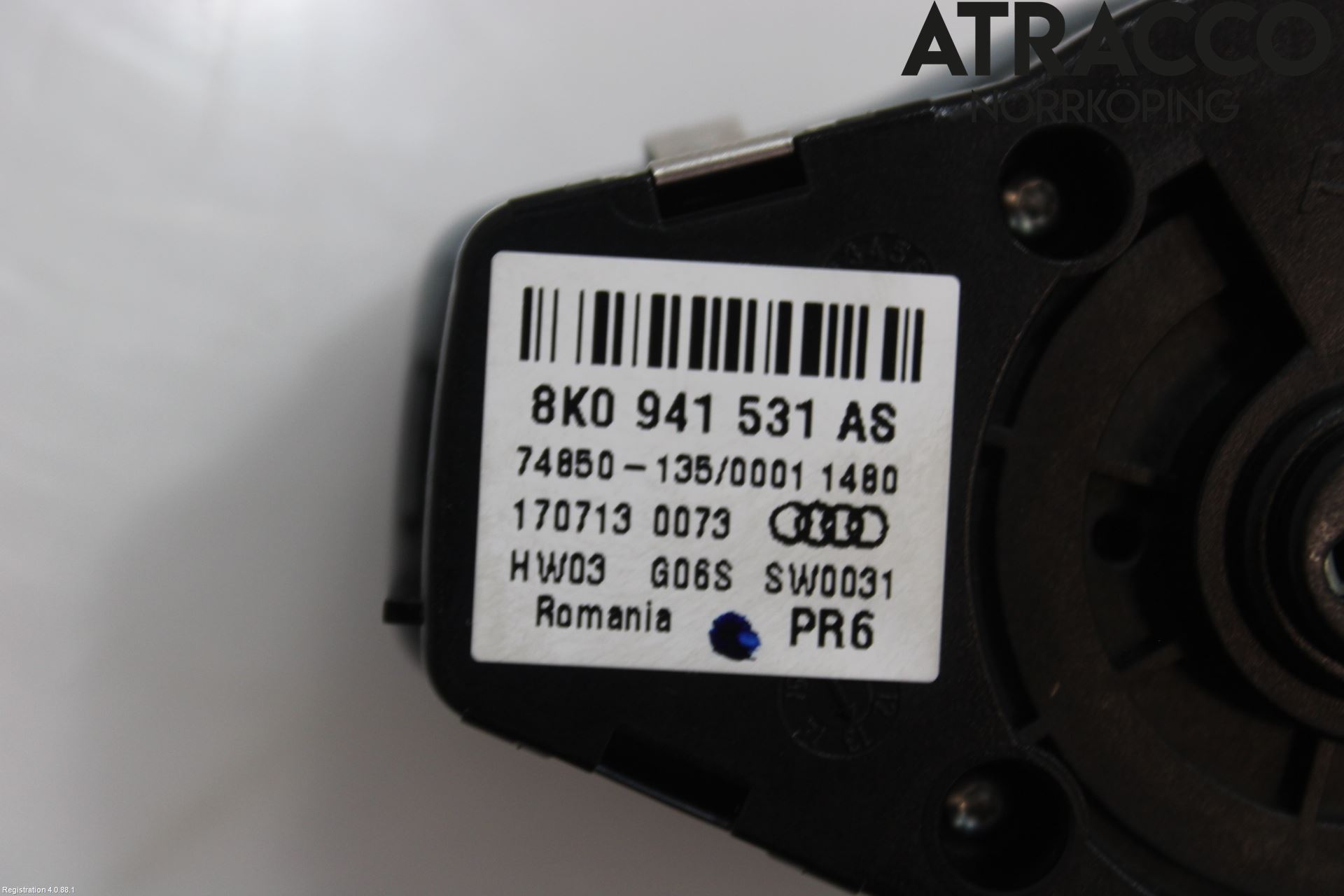 Audi A4 12-15 Bryter Hovedlys