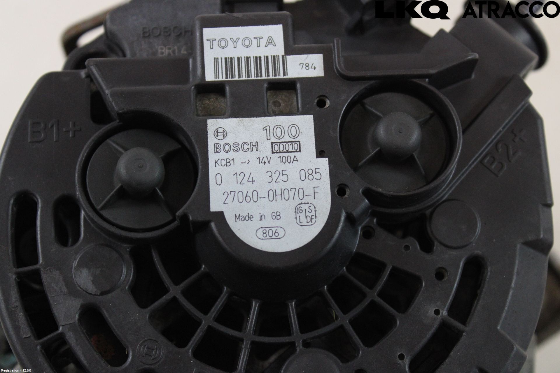 Toyota AVENSIS 07-08 Dynamo