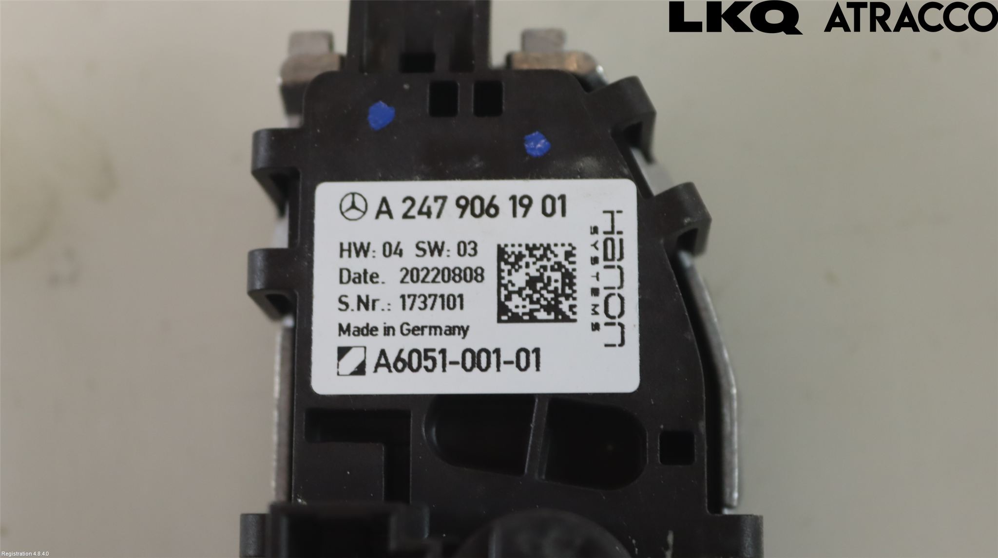 Mercedes-Benz MB EQB (X243) 22- Varmeapparat Viftemotstand