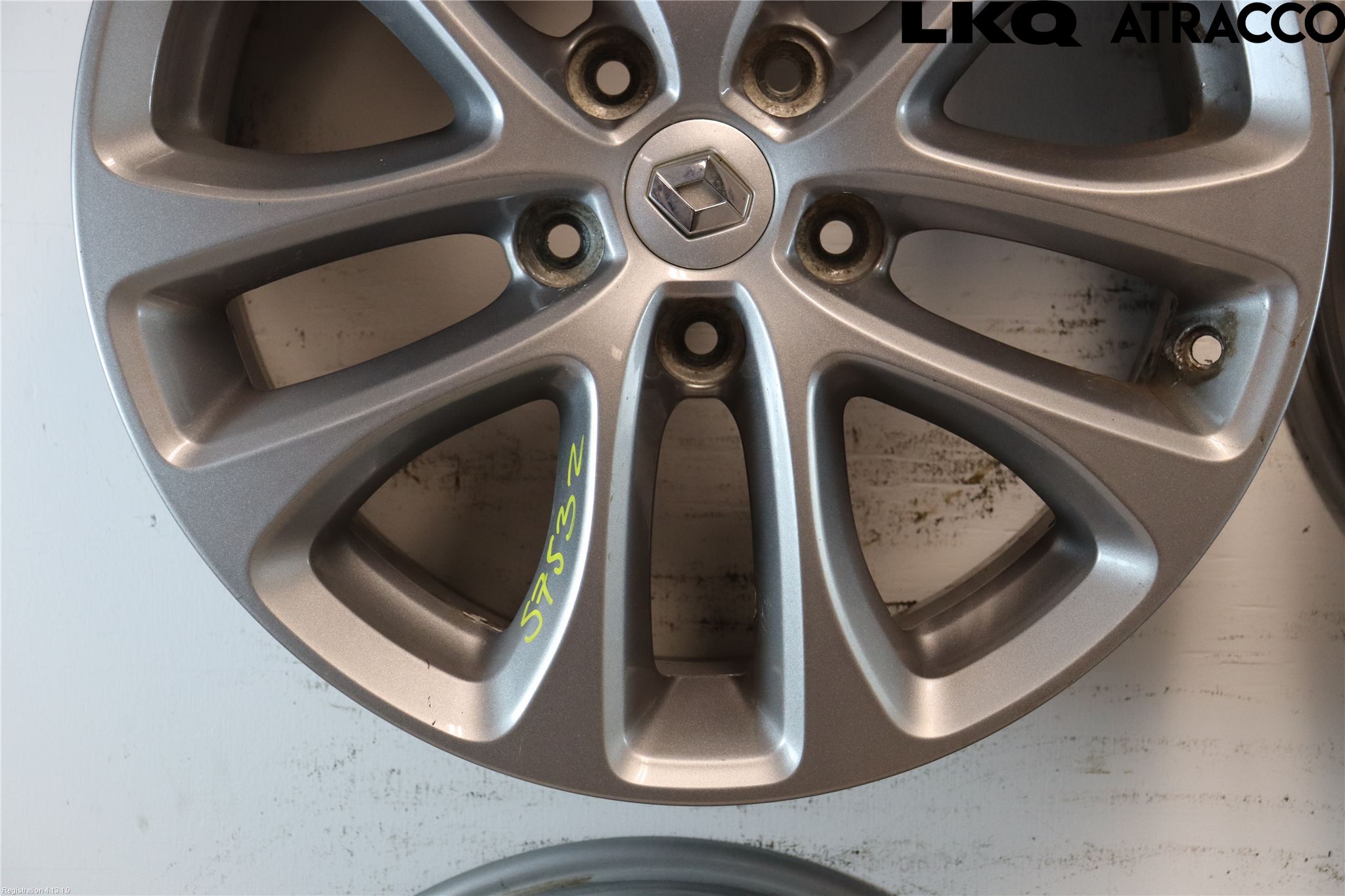Renault MEGANE IV 16-23 Felg Aluminium Sett 4Stk
