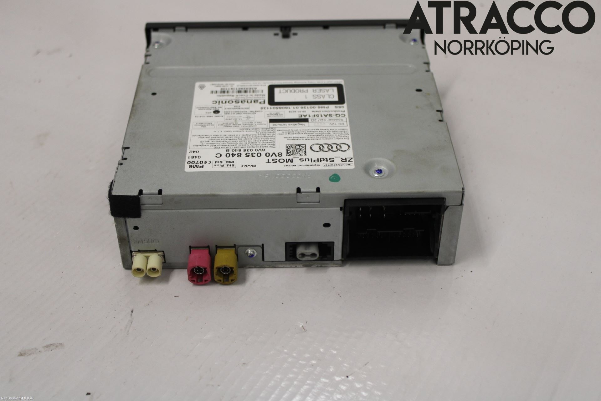 Audi A3/S3 8V 13-20 Stereo Radio Med Cd