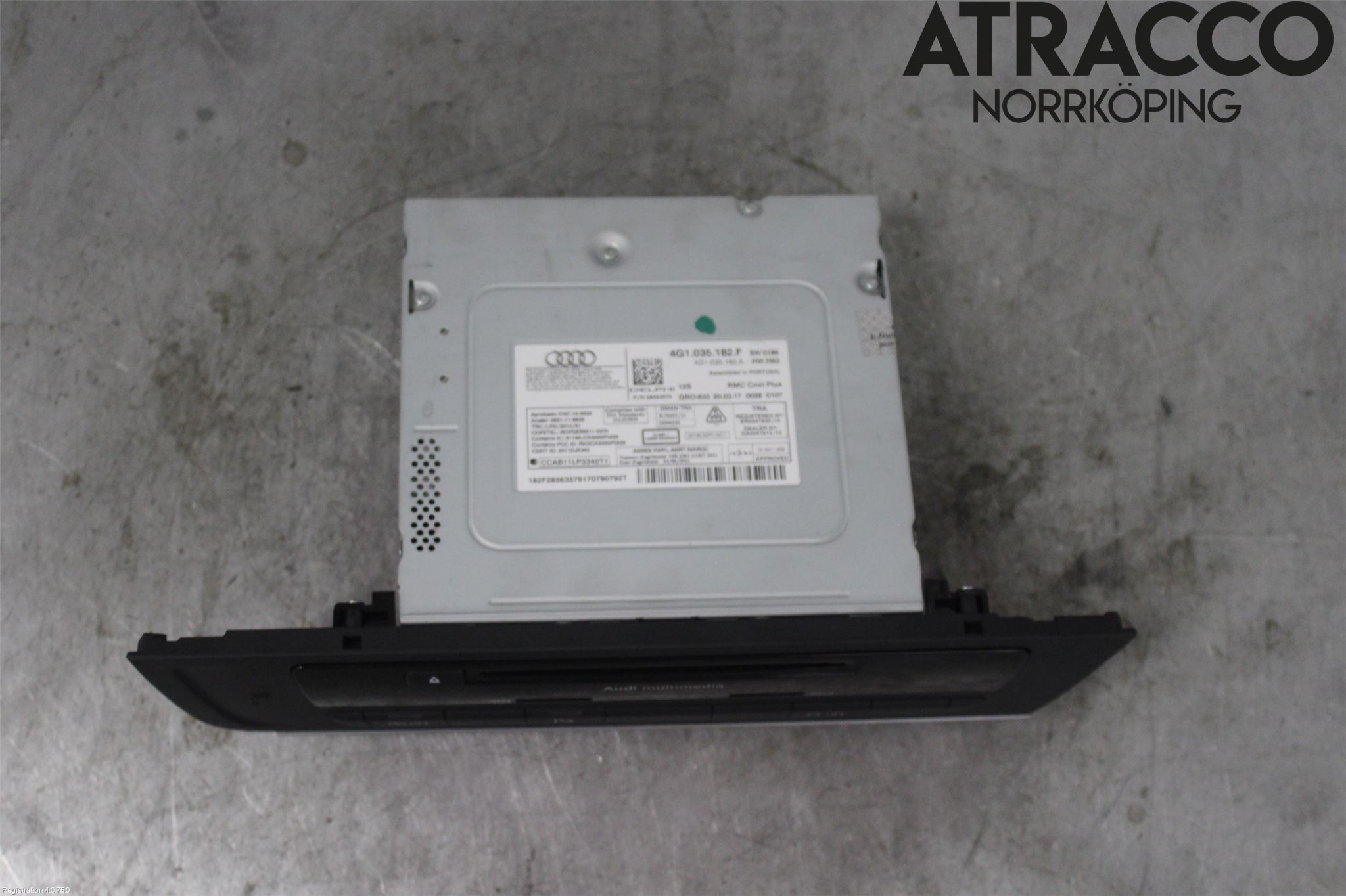 Audi A6/S6 4G 11-18 Stereo Radio Med Cd