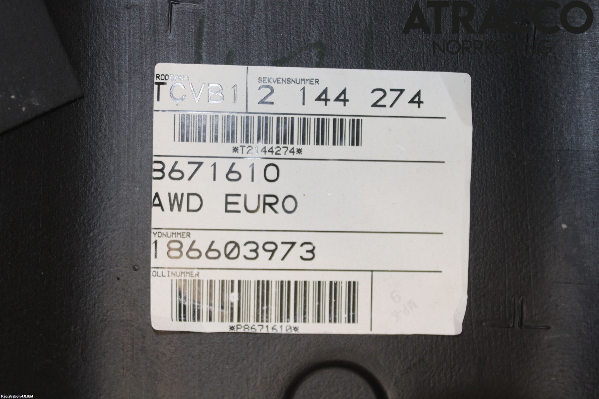 Volvo XC70 01-04 Drivstofftank Innsprøytning