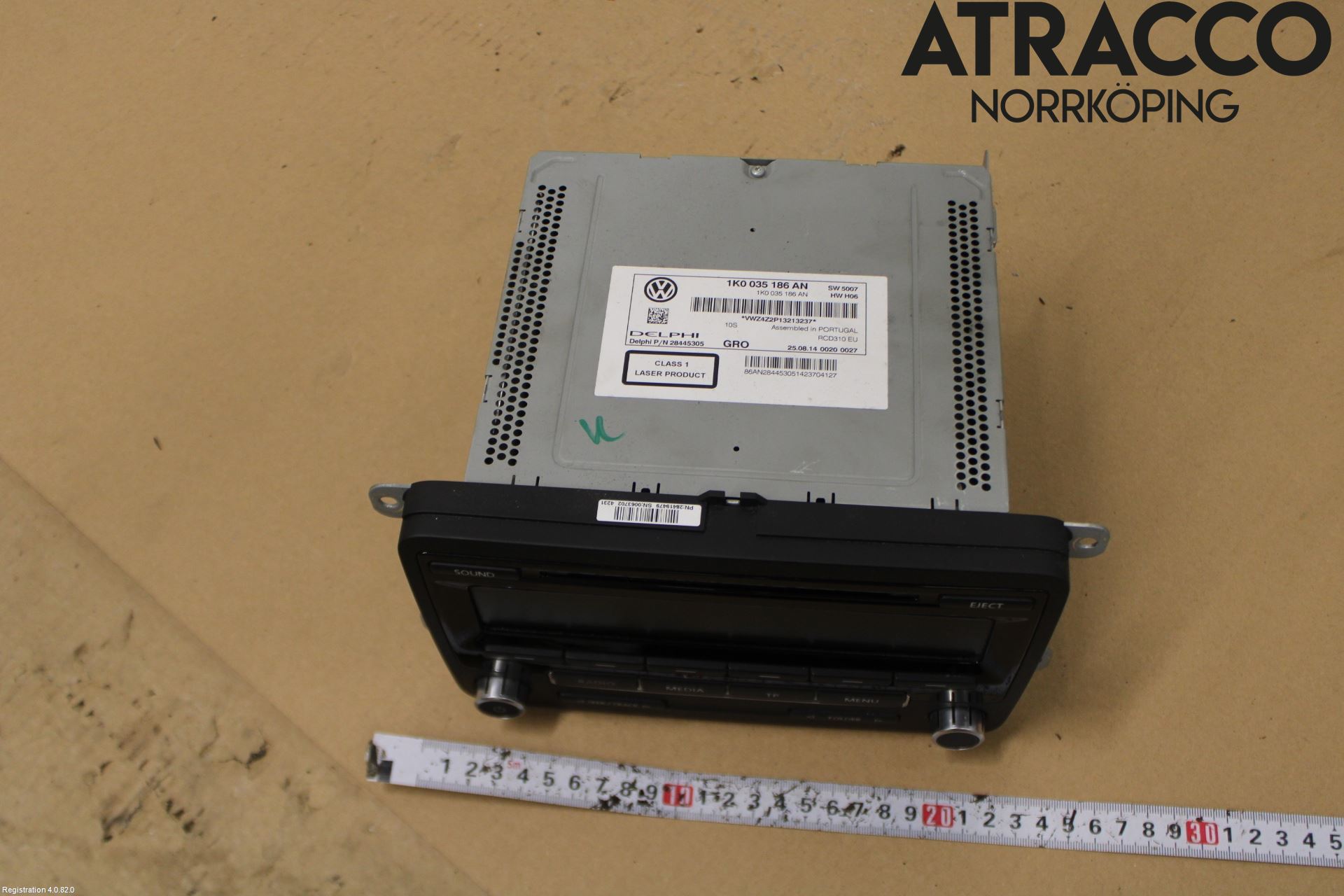 Volkswagen VW CADDY 11-15 Stereo Radio Med Cd