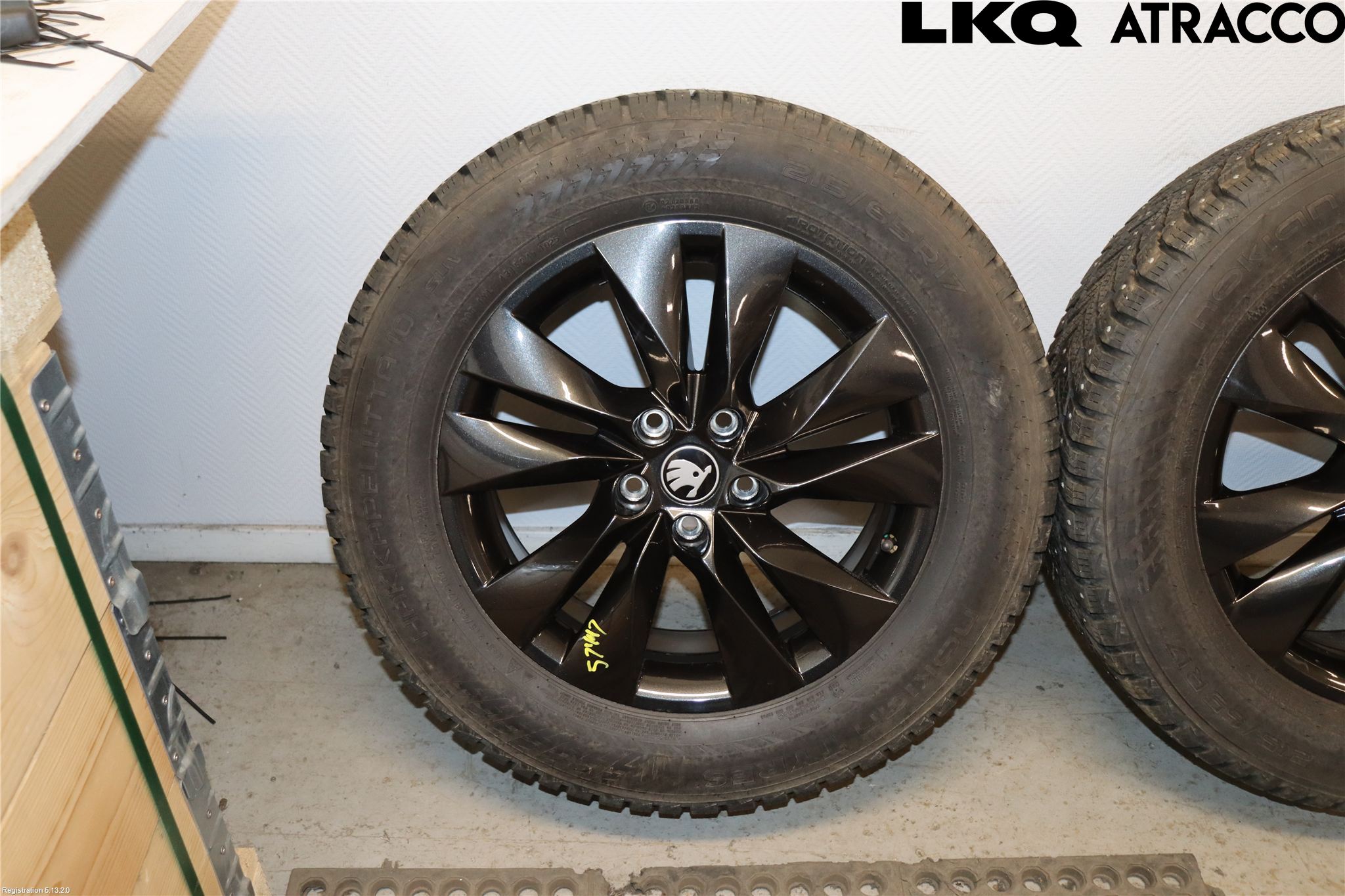Skoda KODIAQ 24- Dekk Vinter På Alu Felg 4Stk