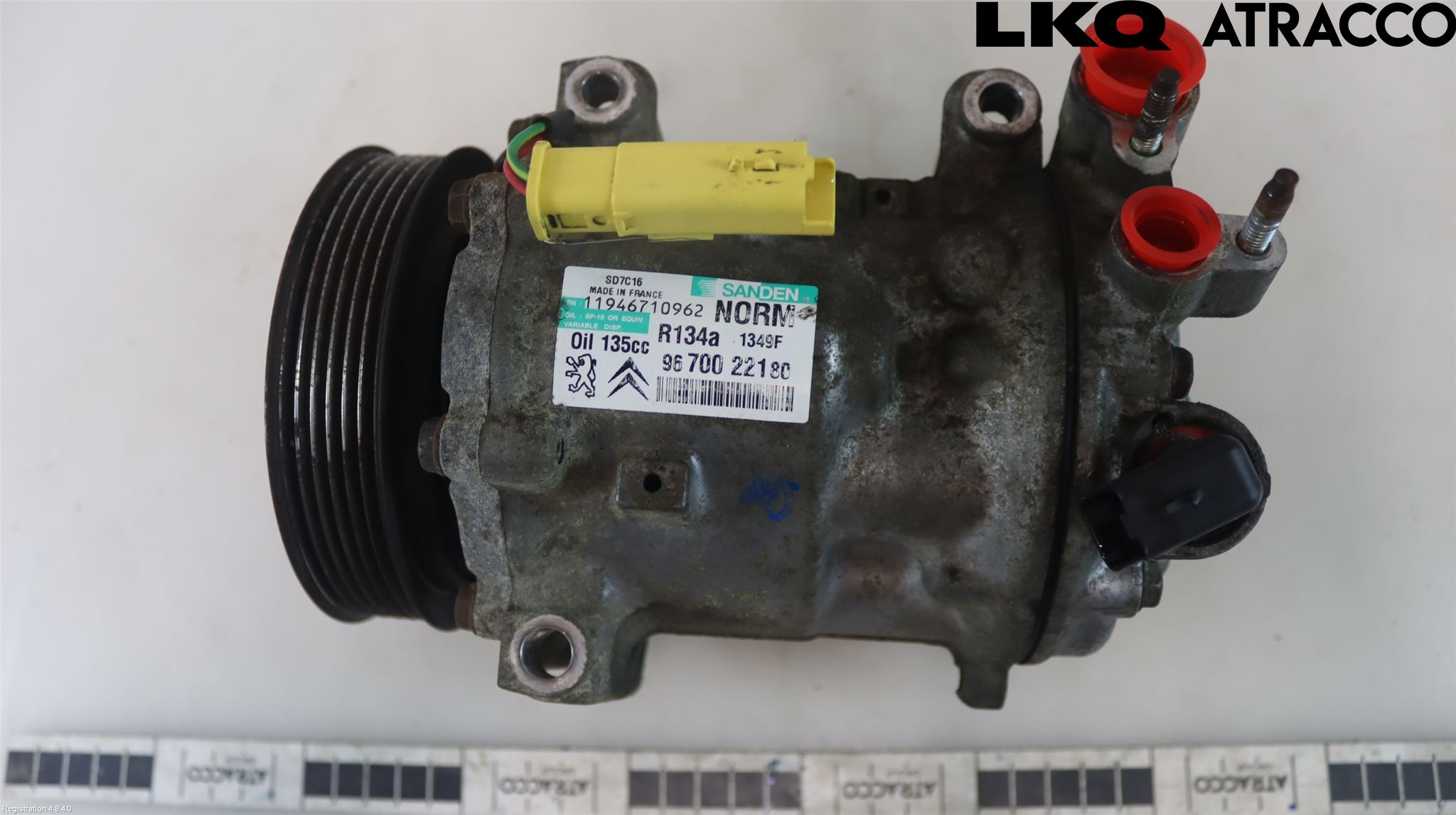 Citroen C5 08-17 Varme Ac Kompressor