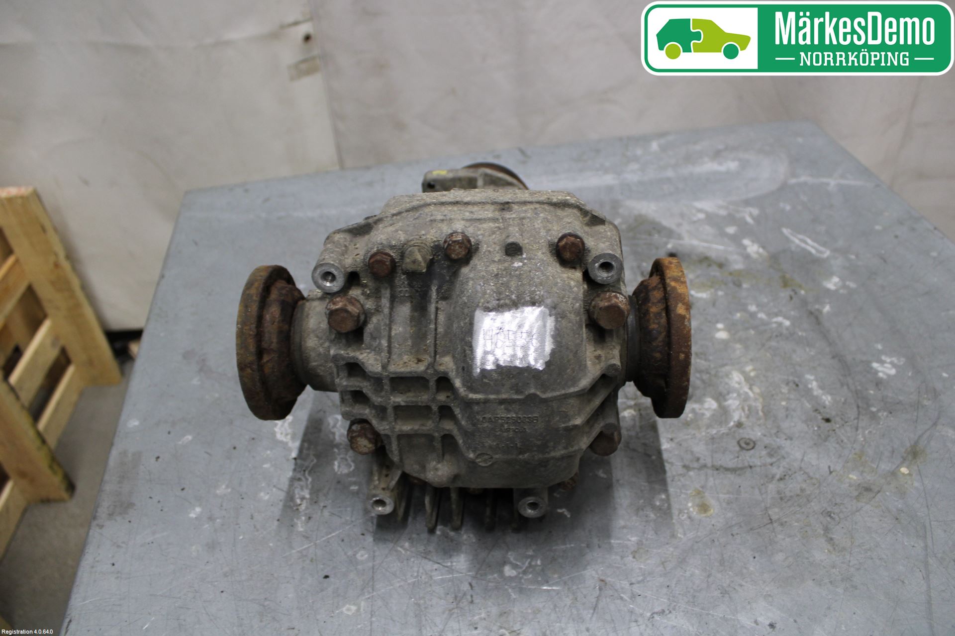 Audi A4/S4 08-11 Bakaksel Kardang Bak -Diff
