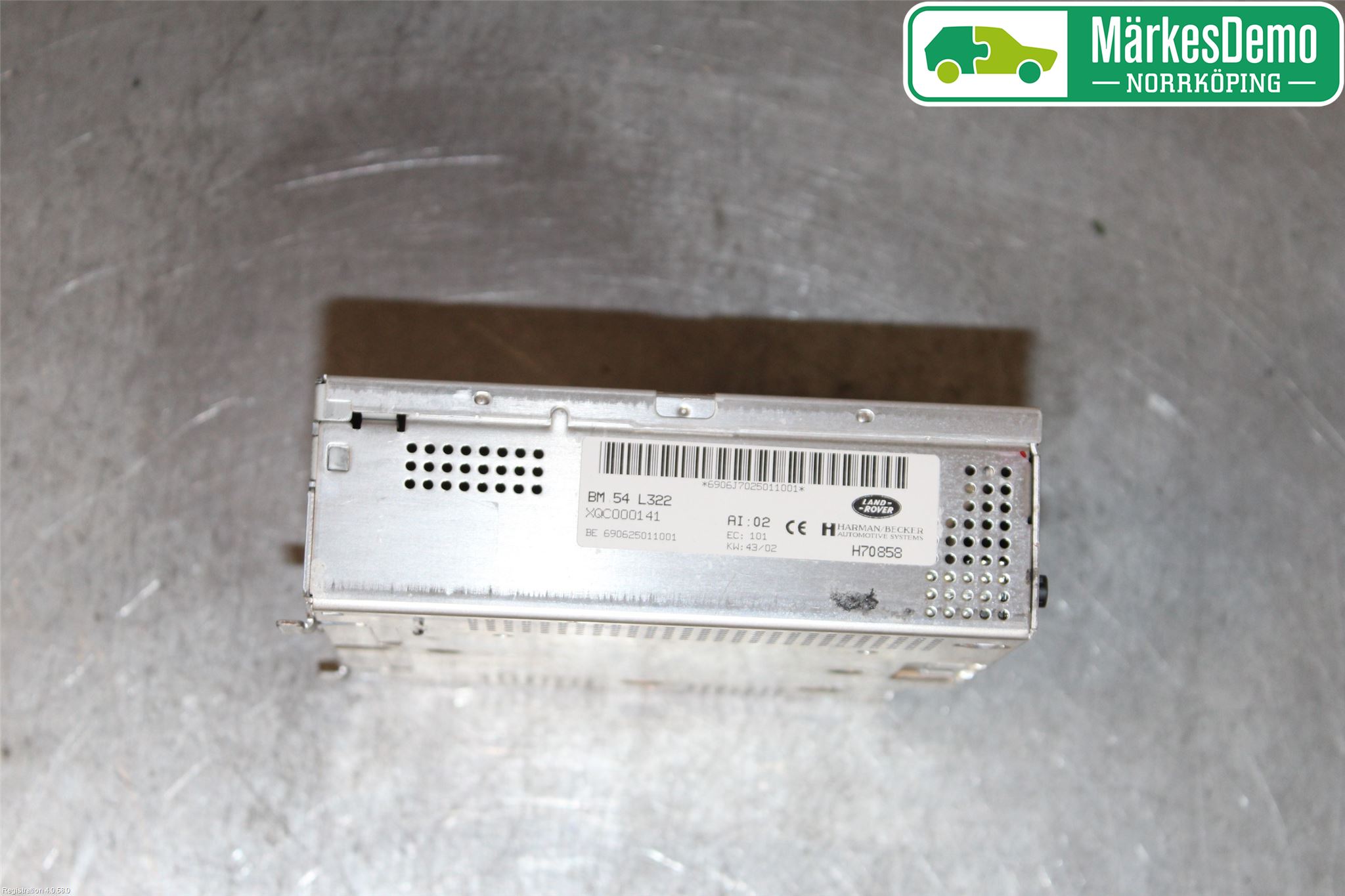 Landrover LAND ROVER RANGE ROVER L322 02-12 Stereo Radio