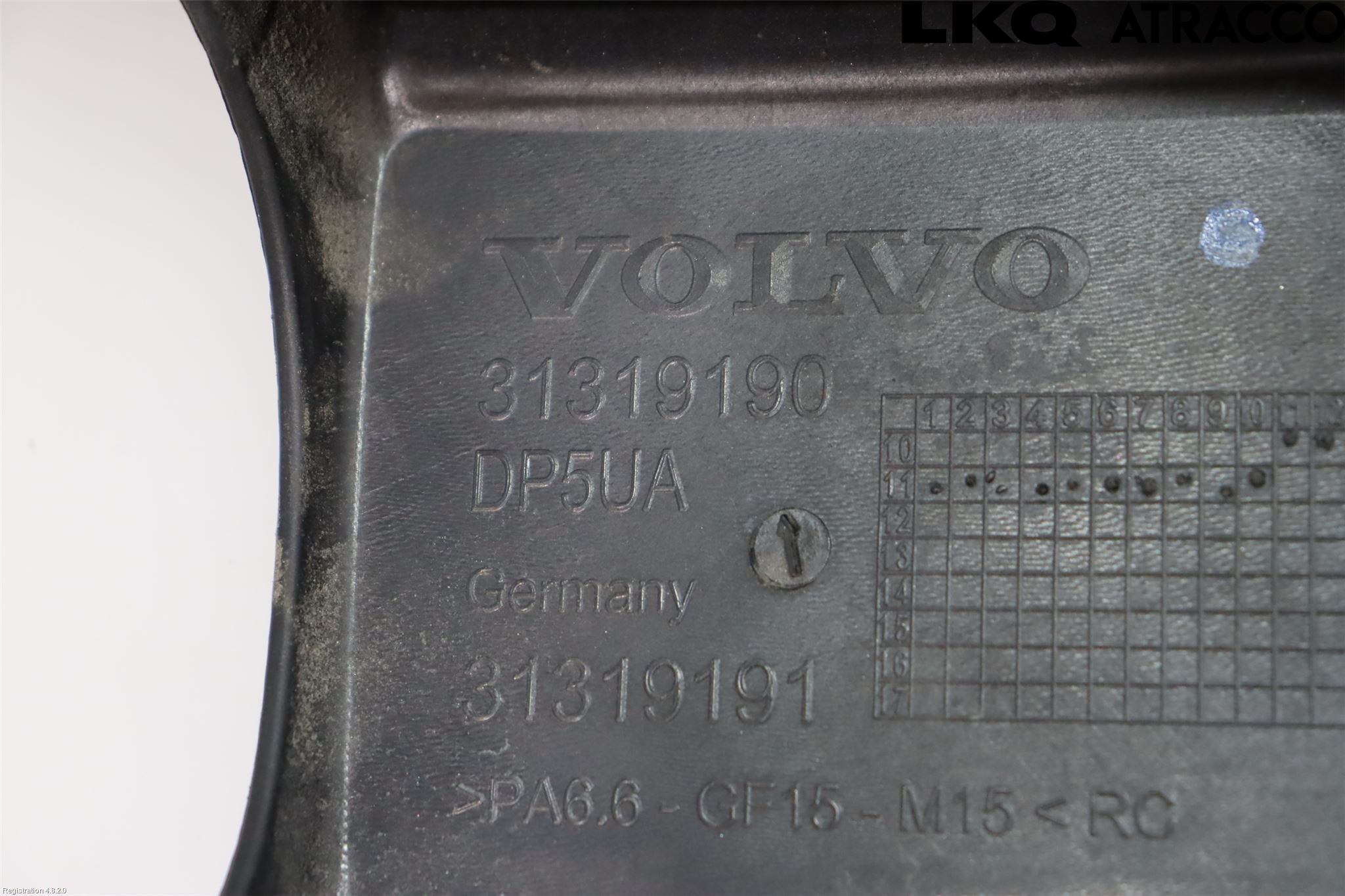 Volvo V60 11-13 Motor Deksel Over Motor