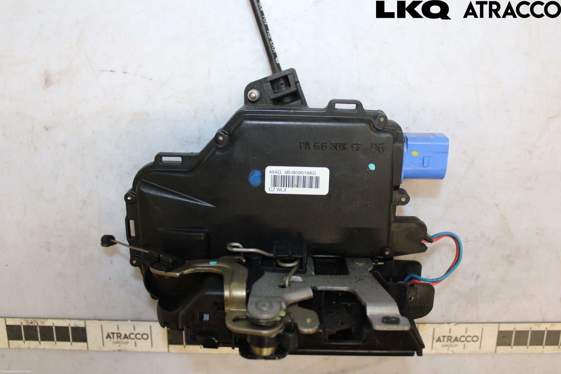 Volkswagen VW POLO 05-09 Dørlås - Låsekasse