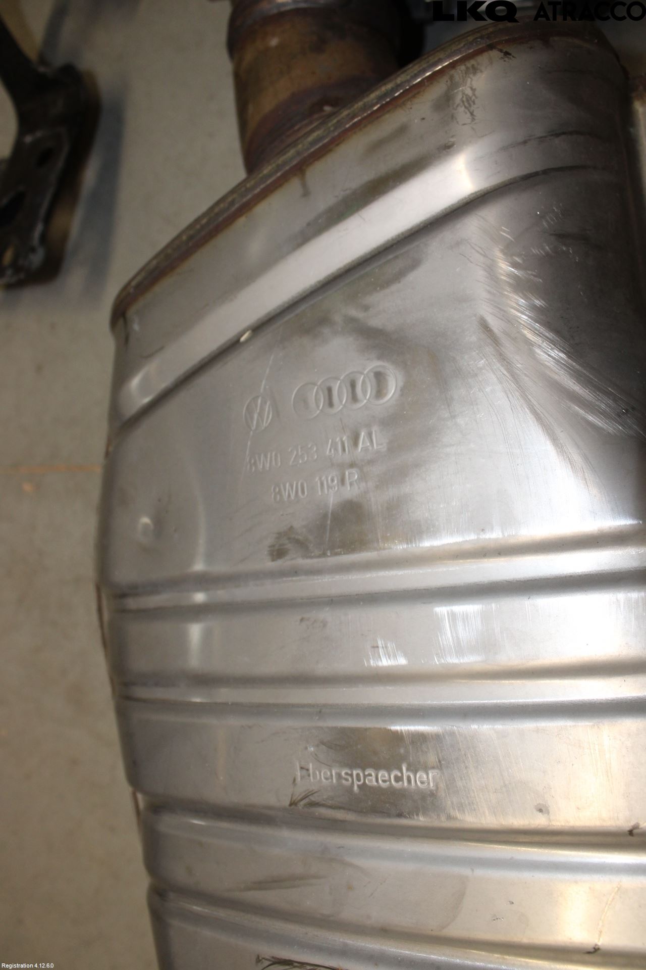 Audi A4/S4 B9 20- Eksos Anlegg Kompl