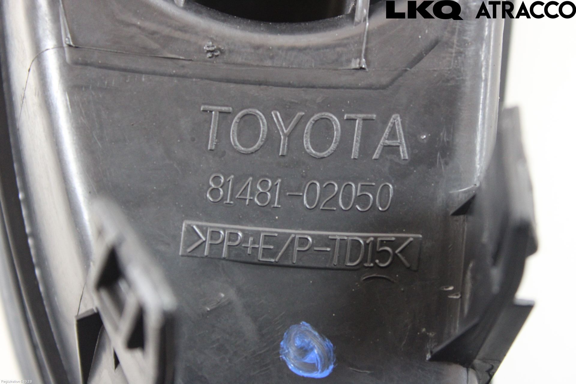Toyota AURIS 10-12 Frontlykt Kurve-Tåkelys Ramme