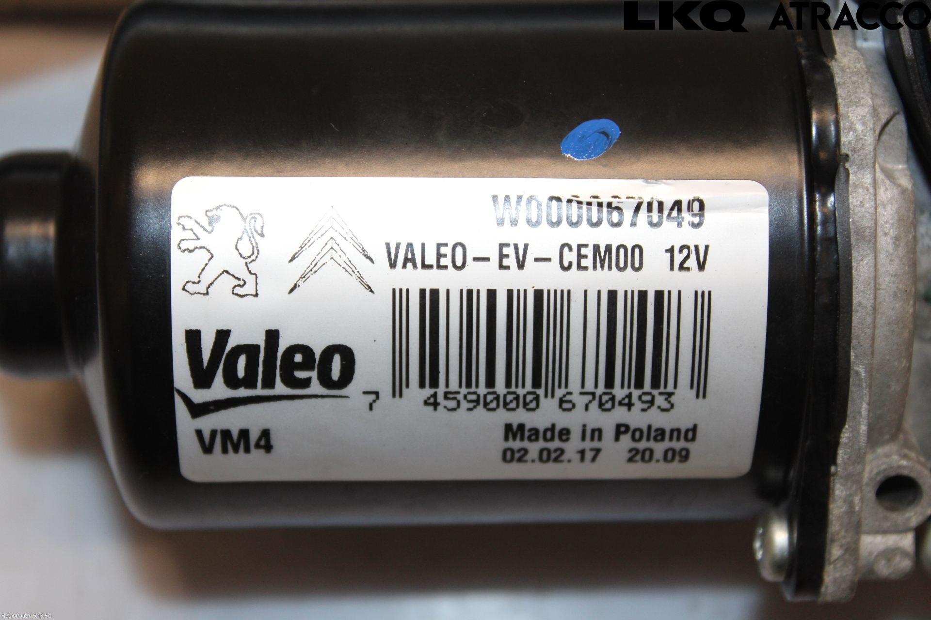 Peugeot EXPERT/E-EXPERT 17- Viskeroverføring Frontrute