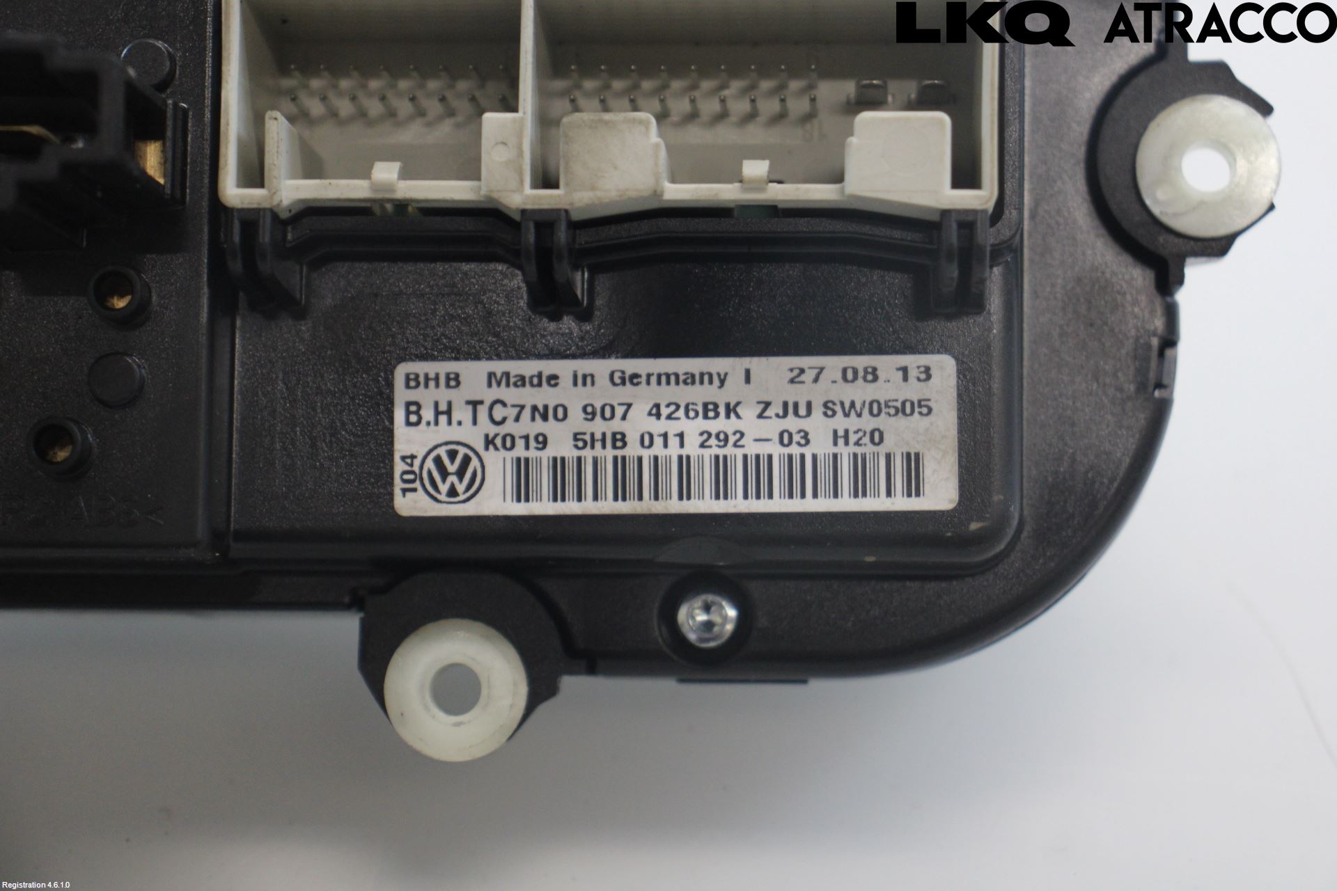 Volkswagen VW CADDY 11-15 Varmeapparat Panel(Regulering)