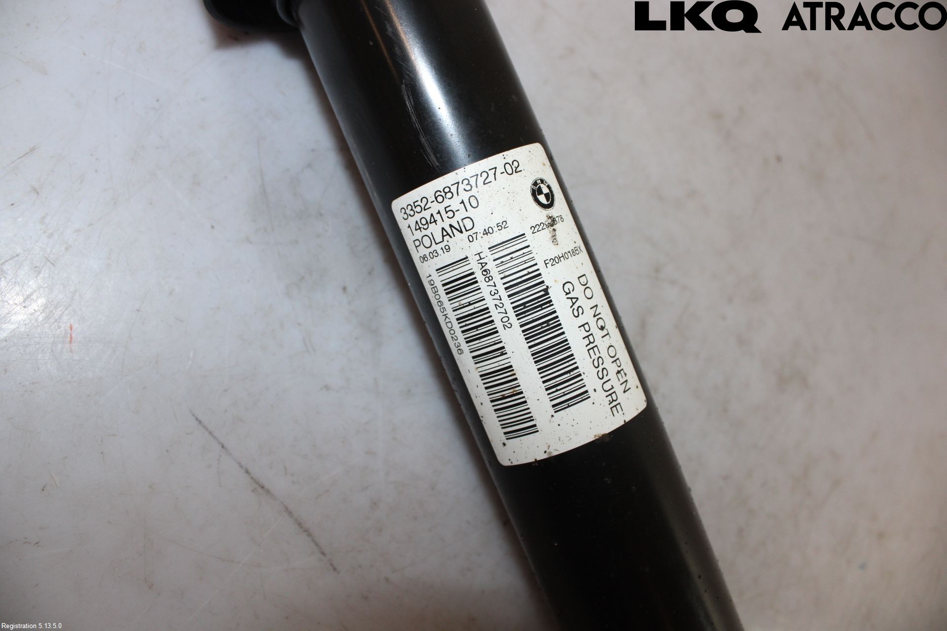BMW 1 F20/F21 11-19 Støtdemper Bak
