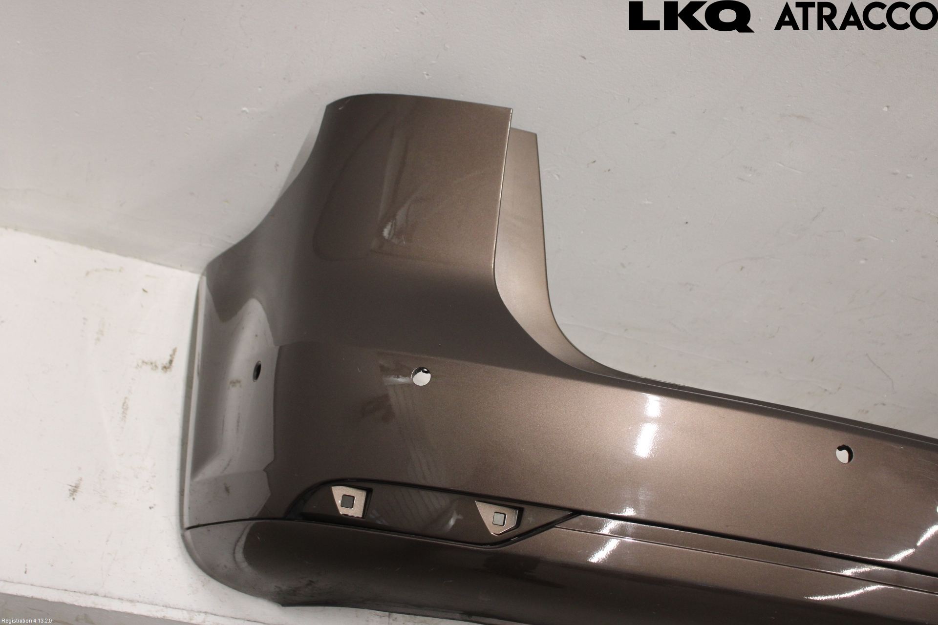 Volkswagen VW TOURAN 10-15 Støtfanger Bak Overtrekk