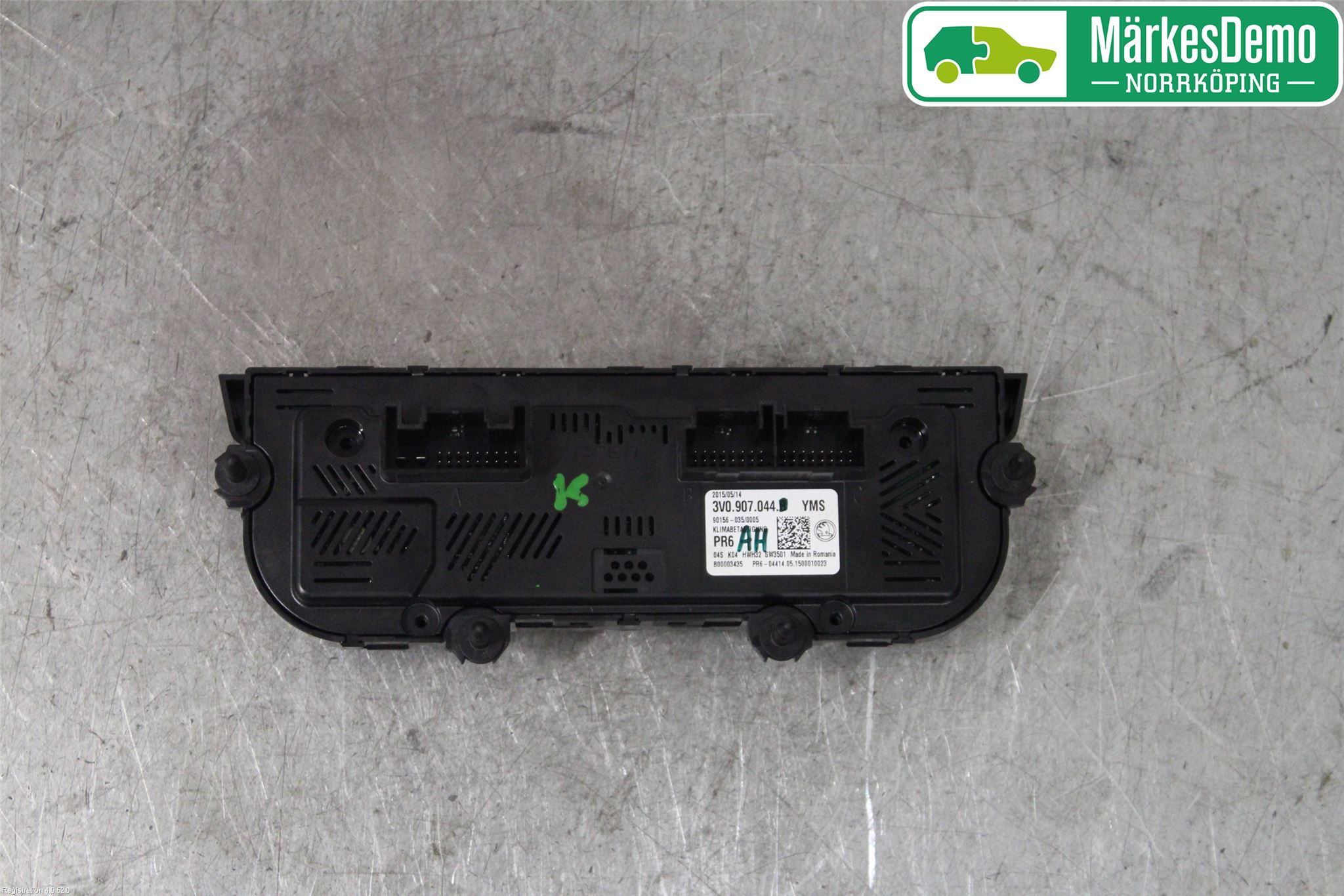 Skoda SUPERB 16-24 Varmeapparat Panel(Regulering)