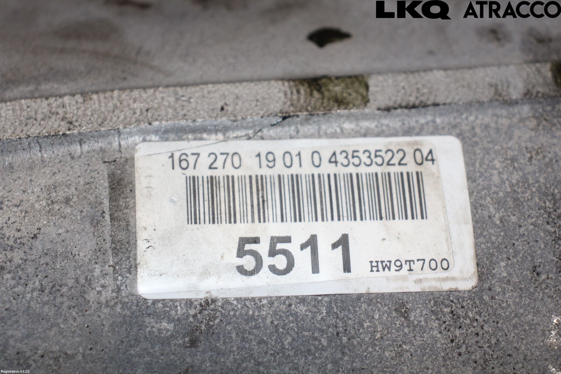 Mercedes-Benz MB GLE-KLASS (W167/V167/C167) 19- Gearkasse Automat