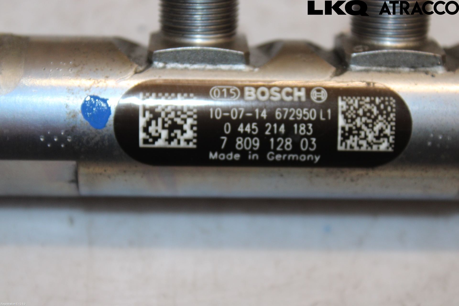 BMW X3 F25 10-17 Inj. Fuelrail