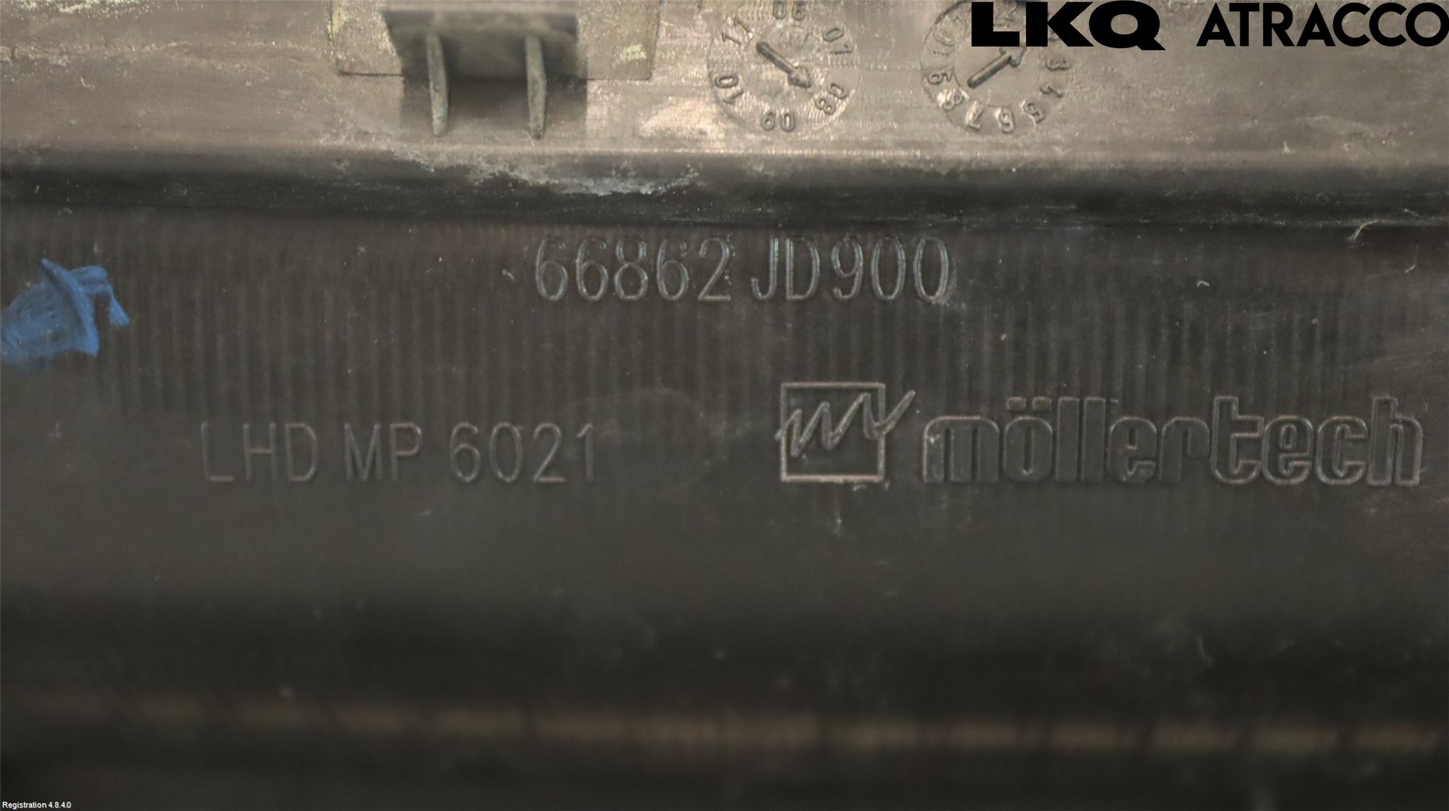 Nissan QASHQAI   07-10 Visker Deksel-Grill-Under Frr