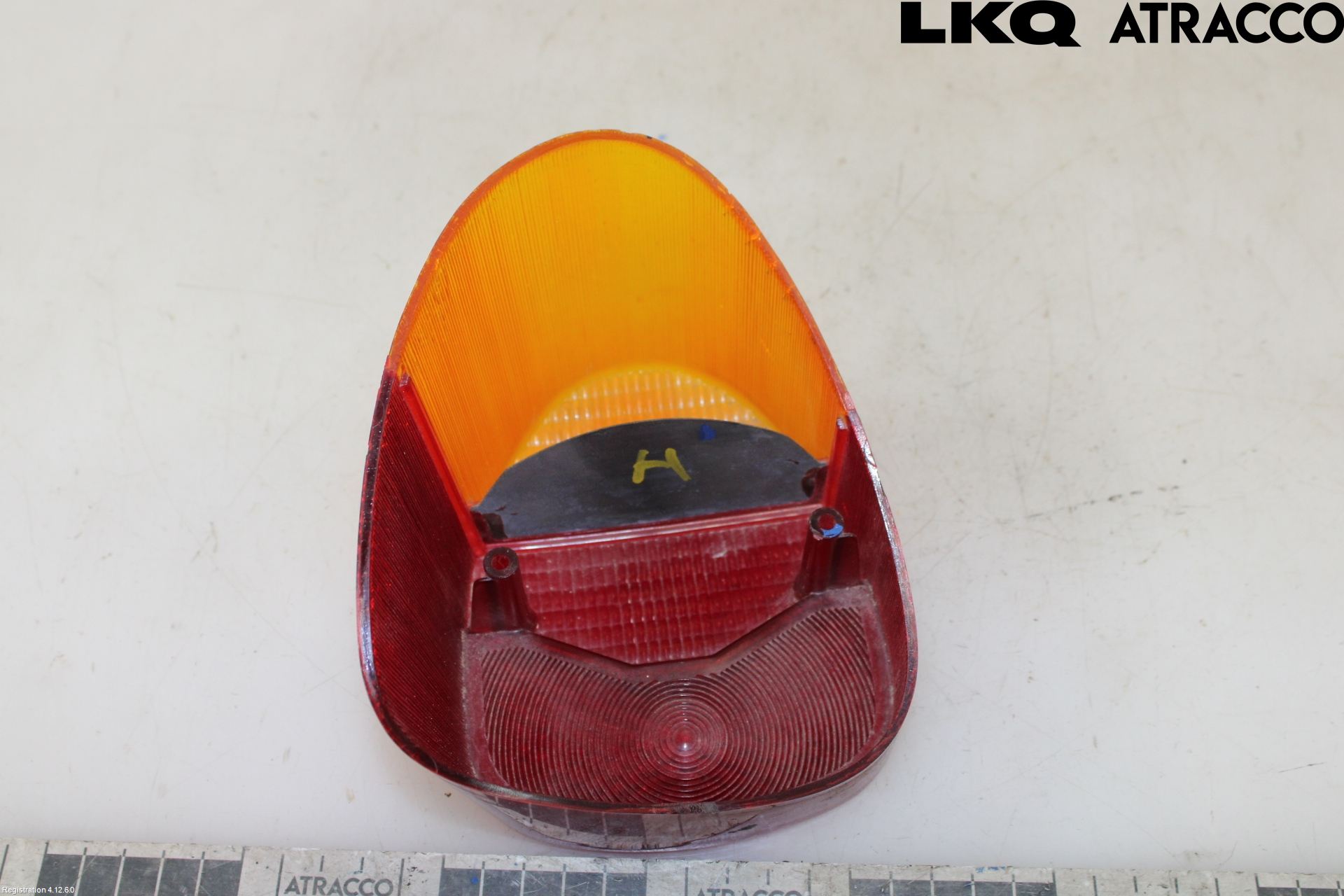 Saab 95/96 Baklykt Høyre Glass