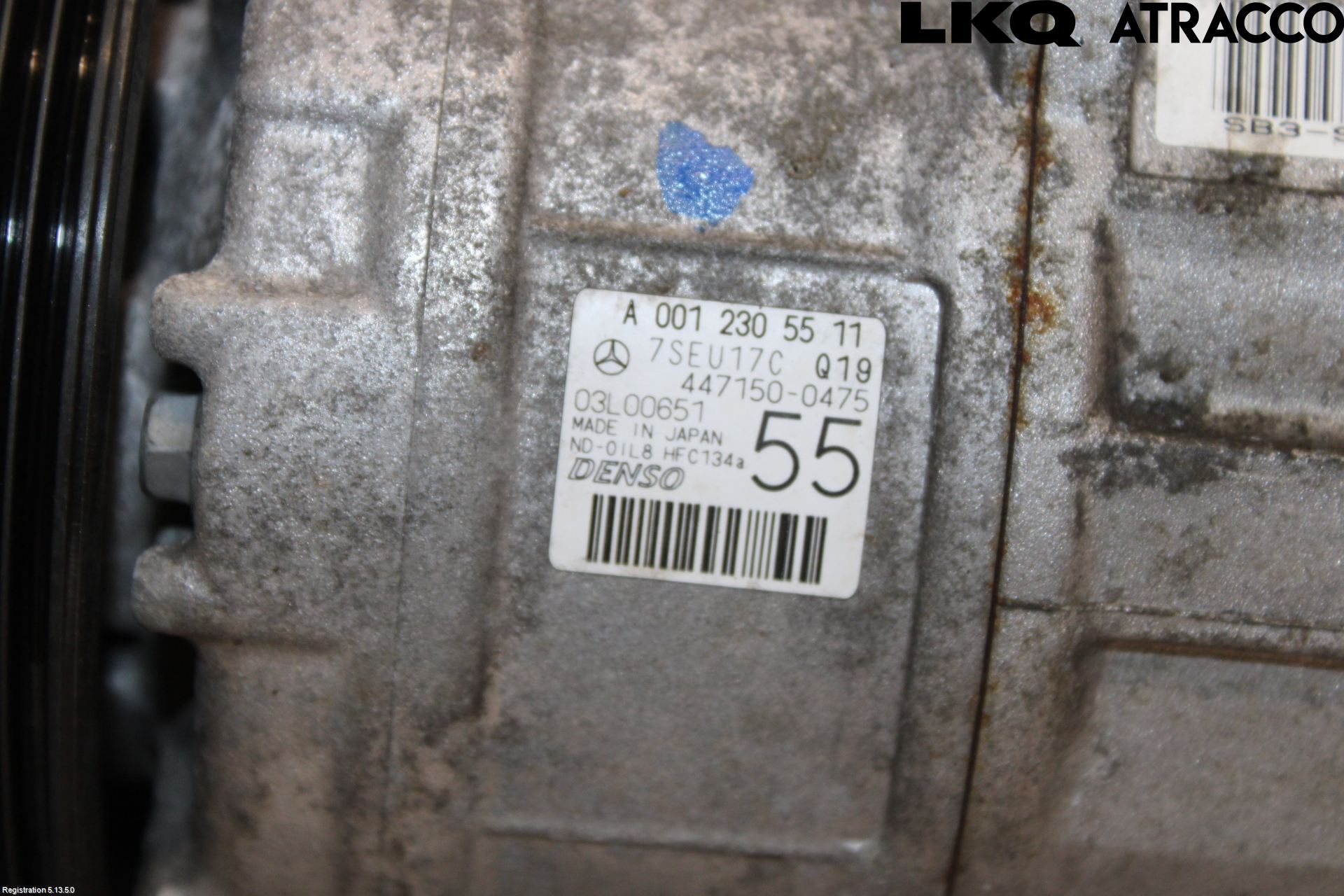 Mercedes-Benz MB CLK (C209) 02-09 Varme Ac Kompressor