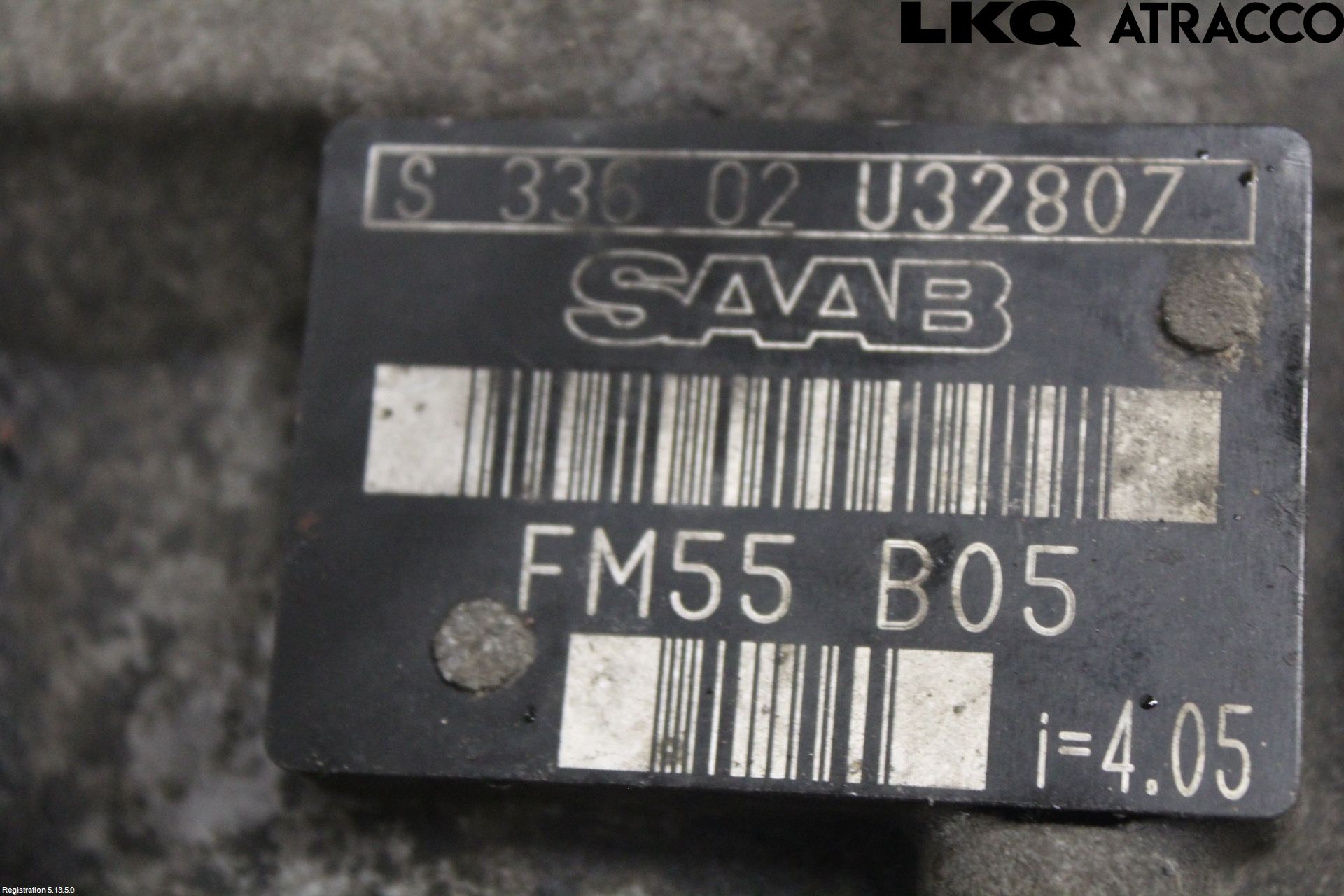 Saab 9-5 -05 Gearkasse 5 Trinn