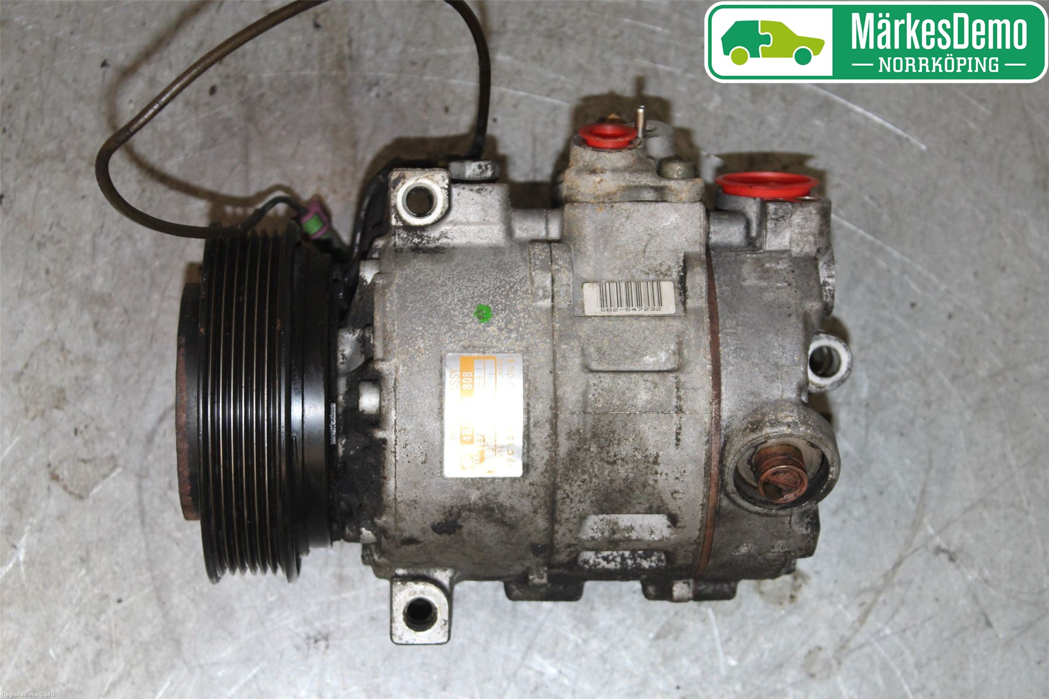 Audi A8/S8 4D 94-02 Varme Ac Kompressor